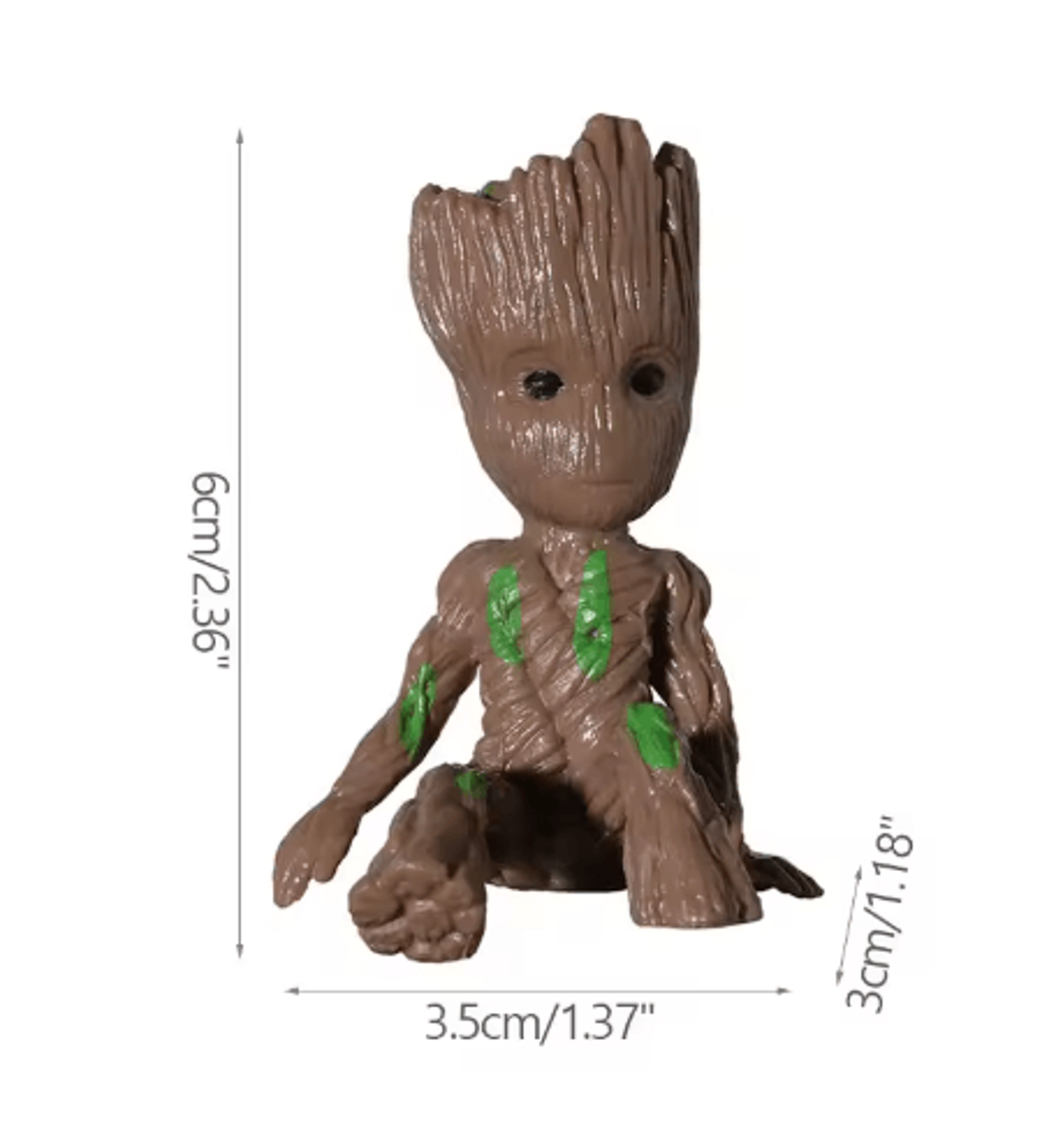 GrootInspired Character Planter And Pen Holder 7