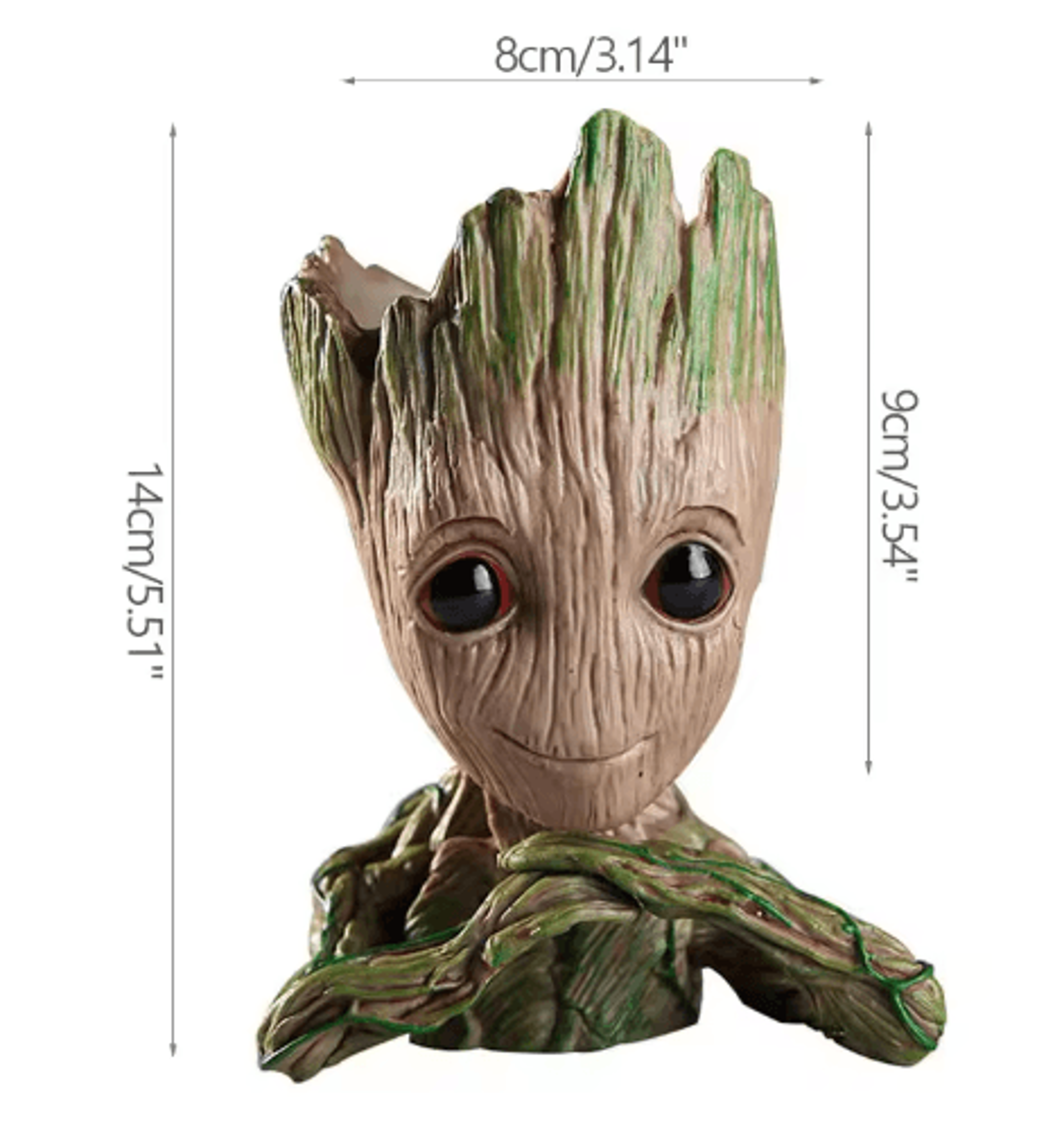 GrootInspired Character Planter And Pen Holder 21
