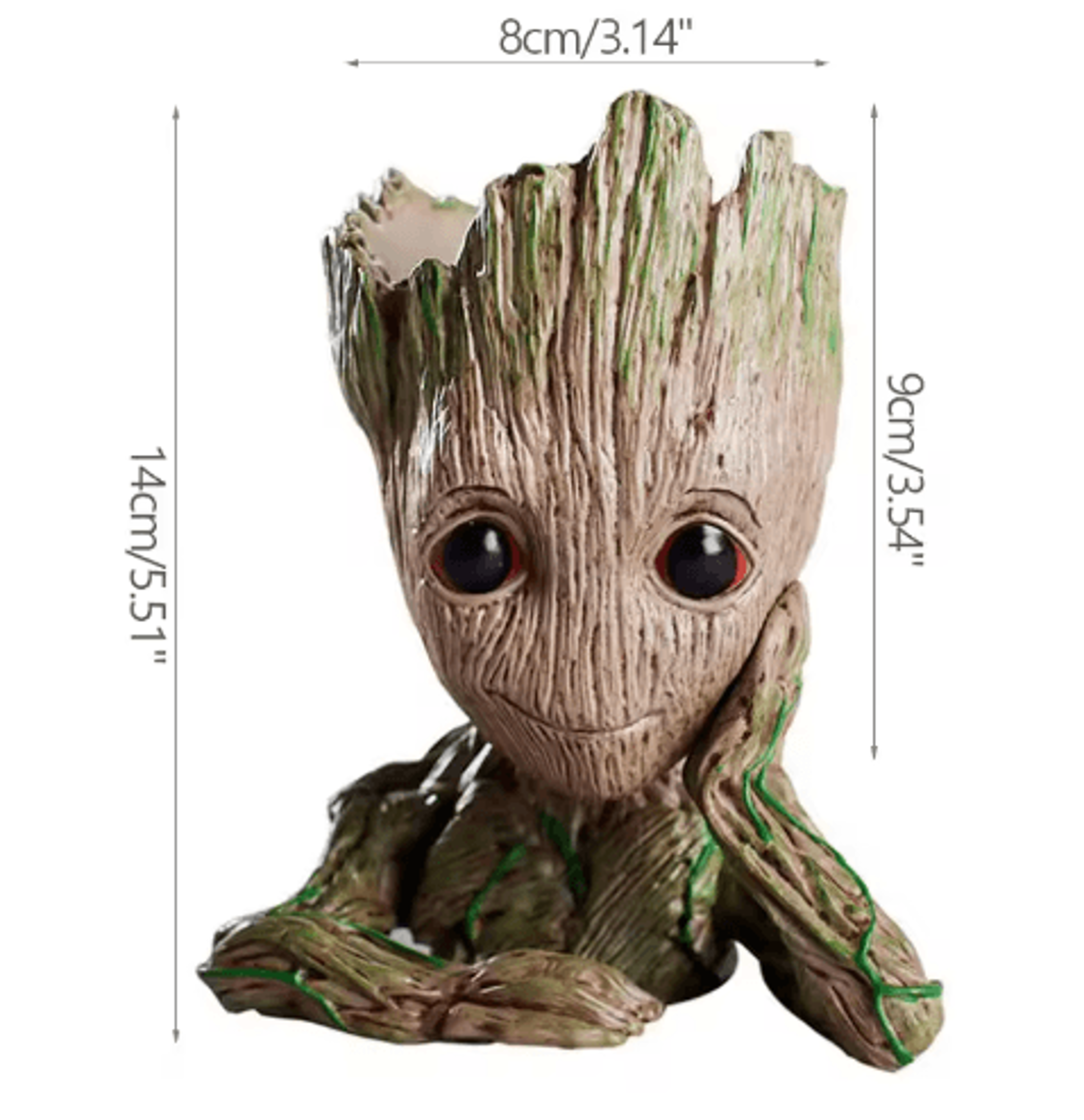 GrootInspired Character Planter And Pen Holder 23