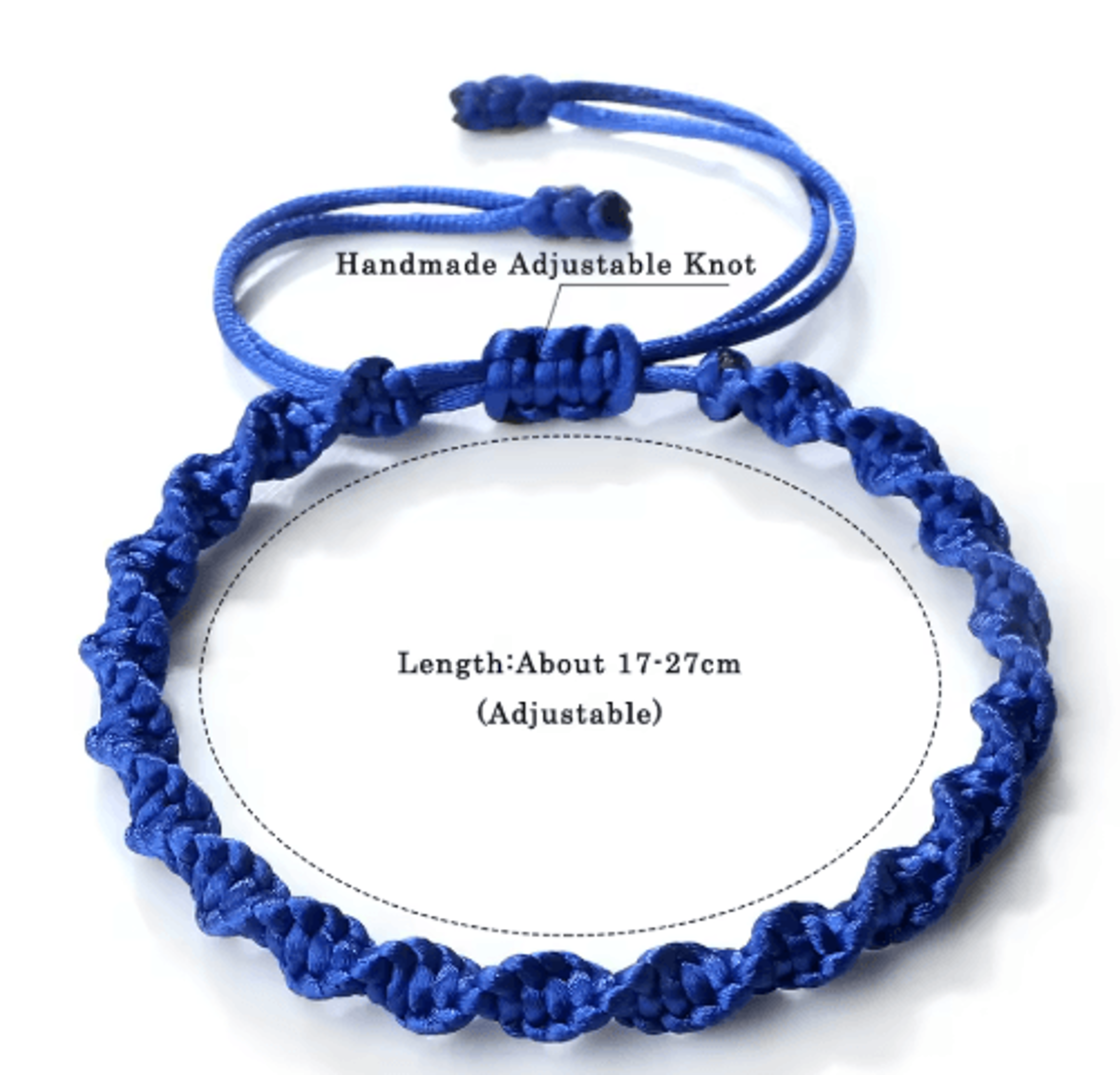 Handmade Adjustable Knot Rope Bracelet 21