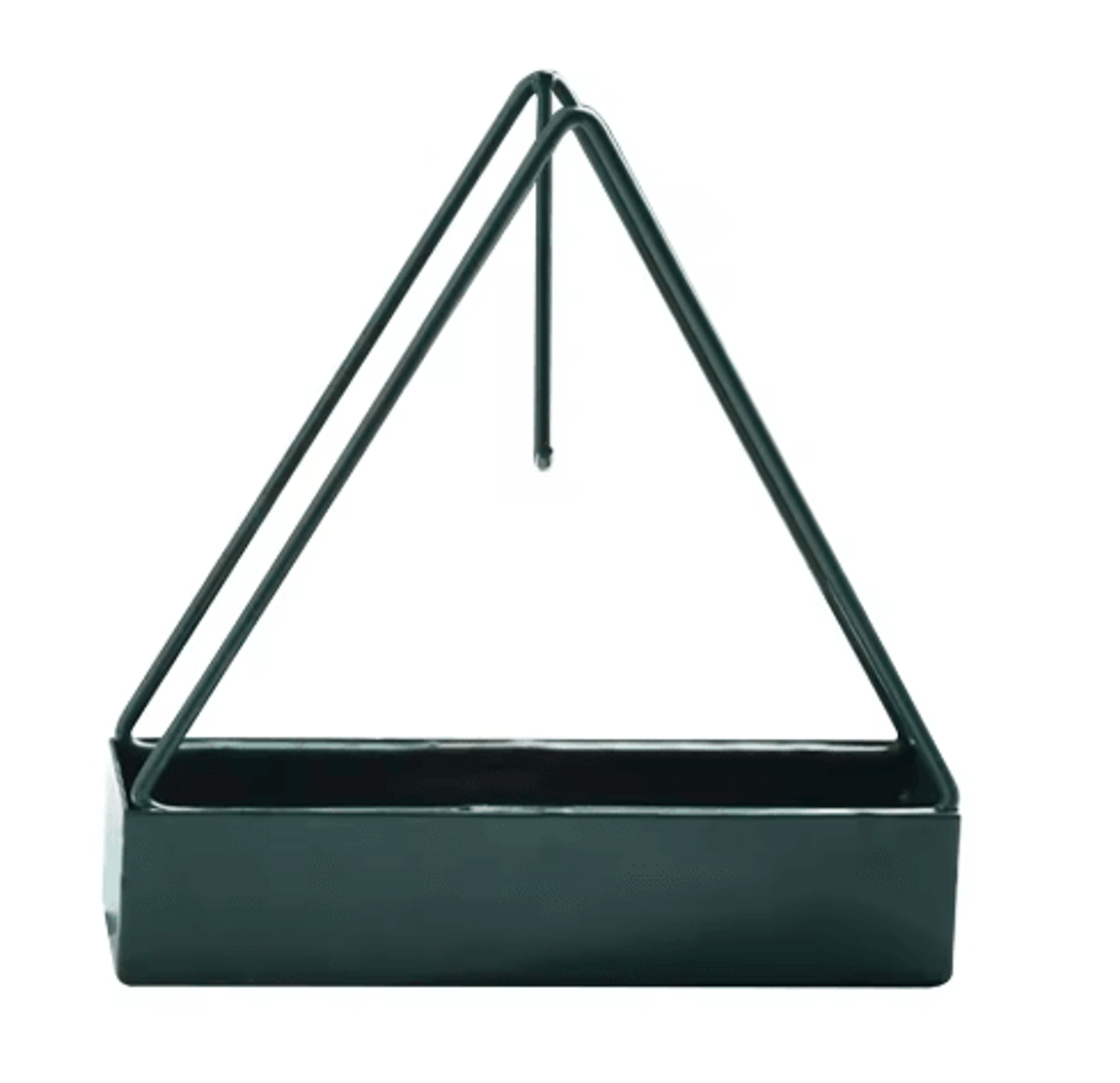 Triangular Wrought Iron Mosquito Coil Holder With Tray 1