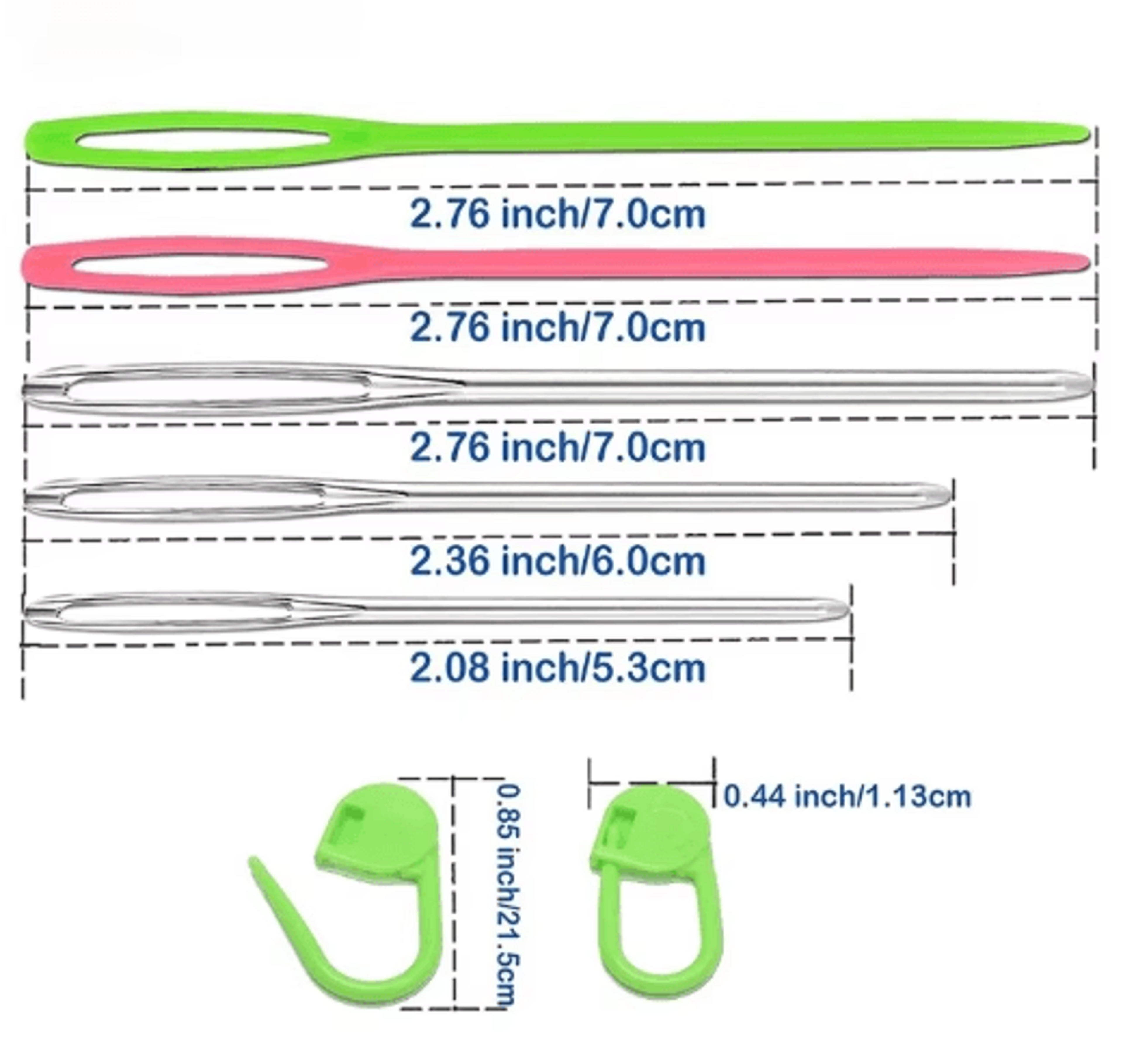 26Piece Yarn Needle  Stitch Marker Sewing Kit 8