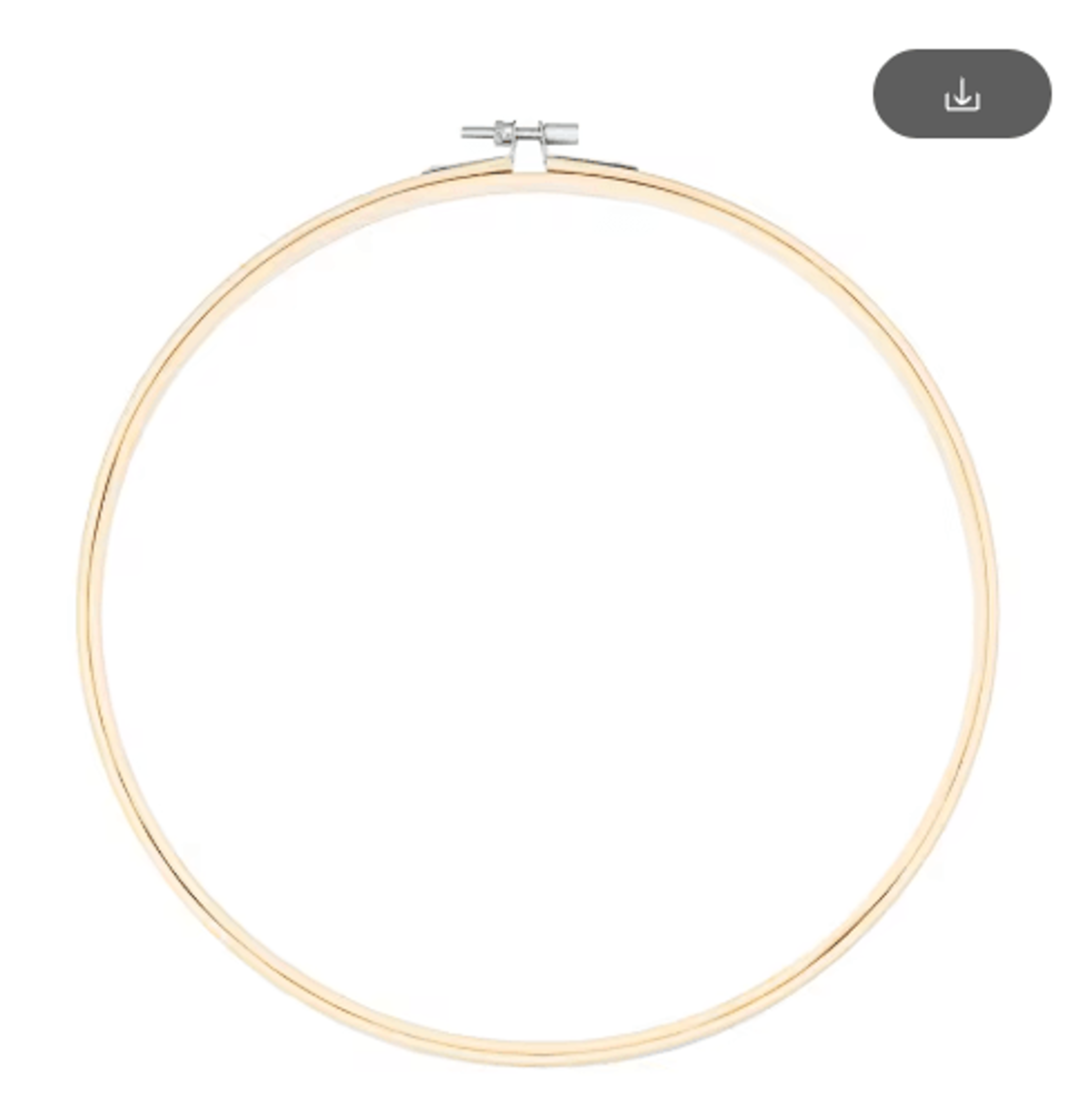 Bamboo Round Embroidery Hoop For Cross Stitch  DIY Sewing 3