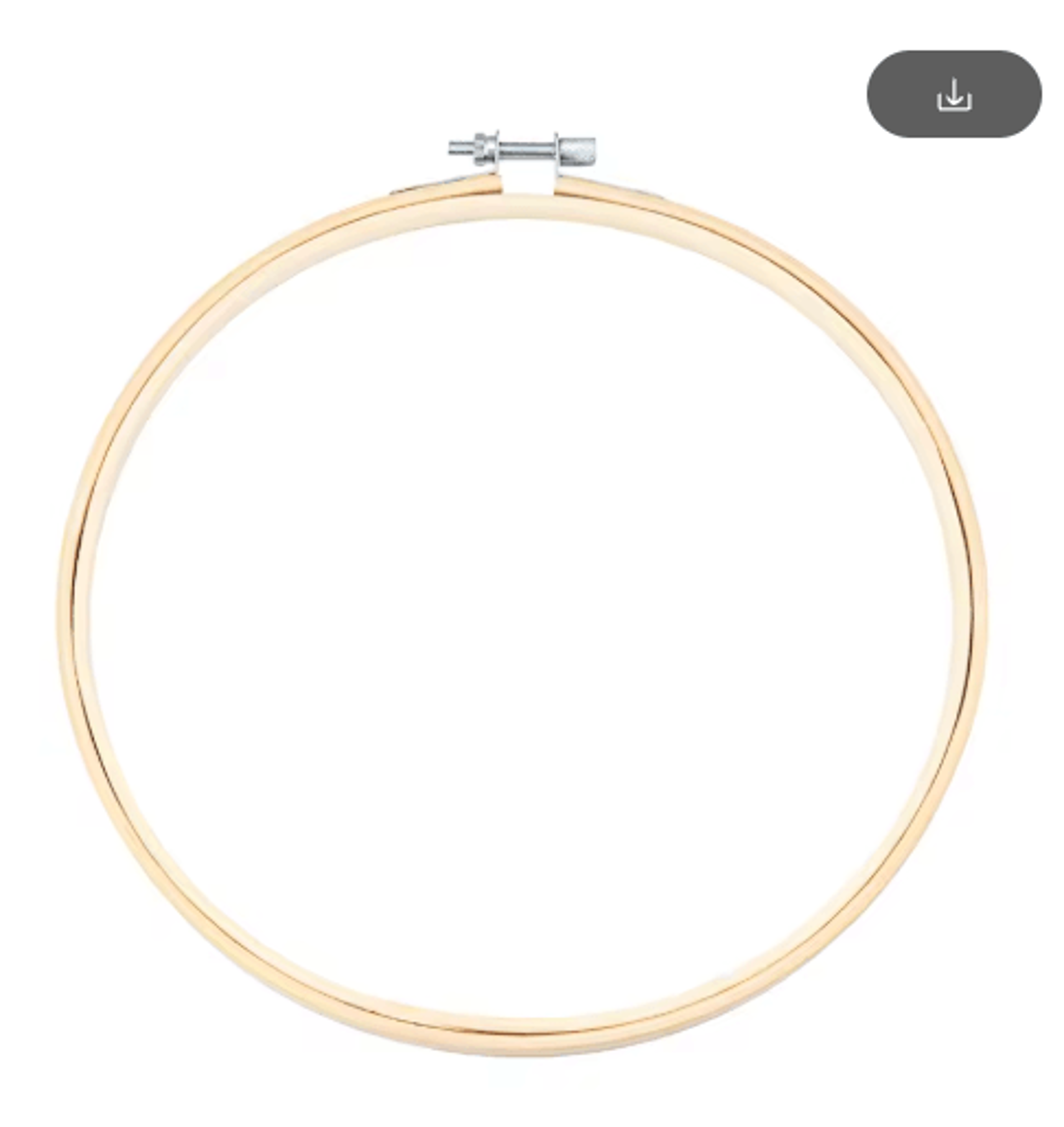 Bamboo Round Embroidery Hoop For Cross Stitch  DIY Sewing 4