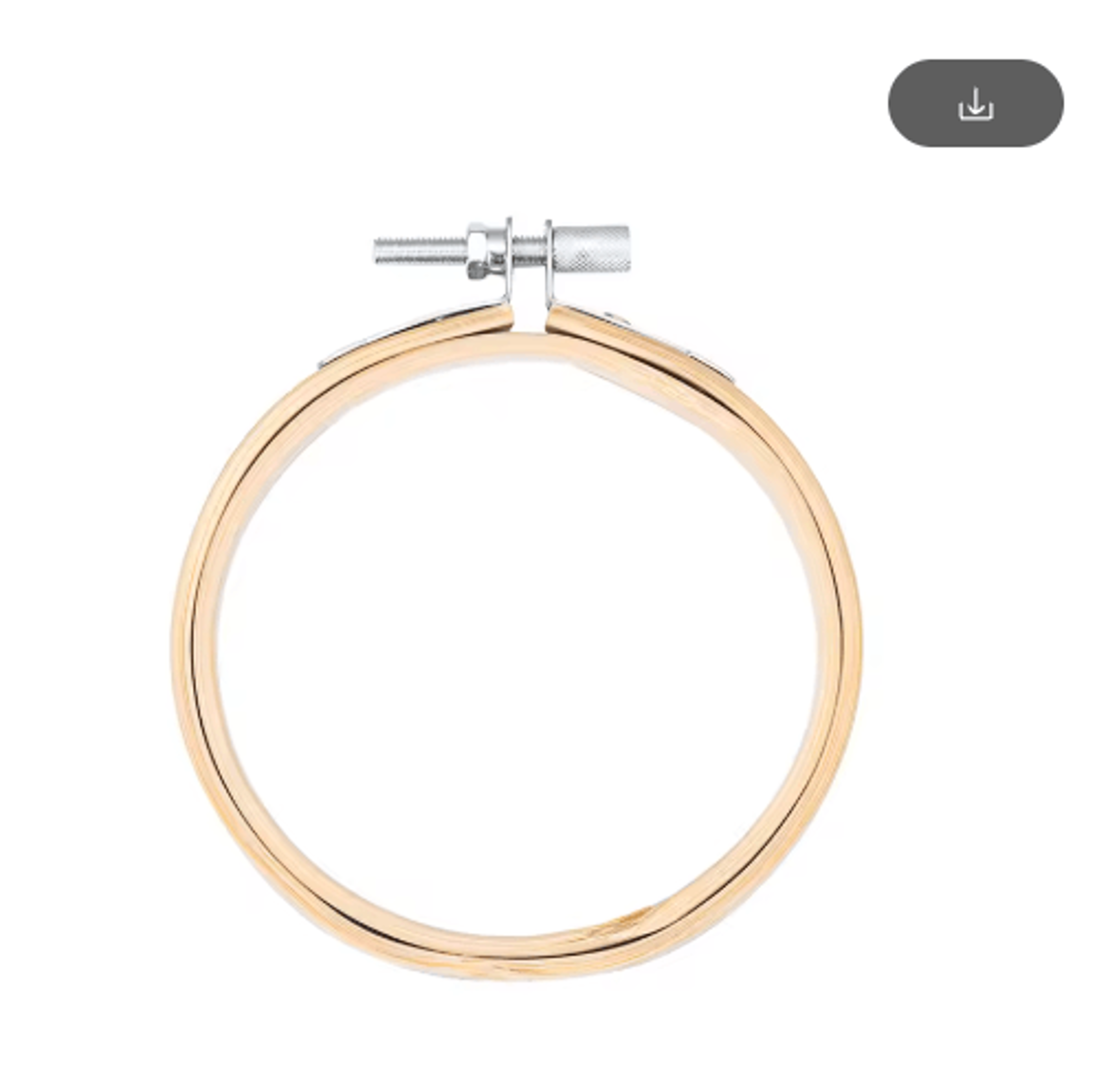 Bamboo Round Embroidery Hoop For Cross Stitch  DIY Sewing 7