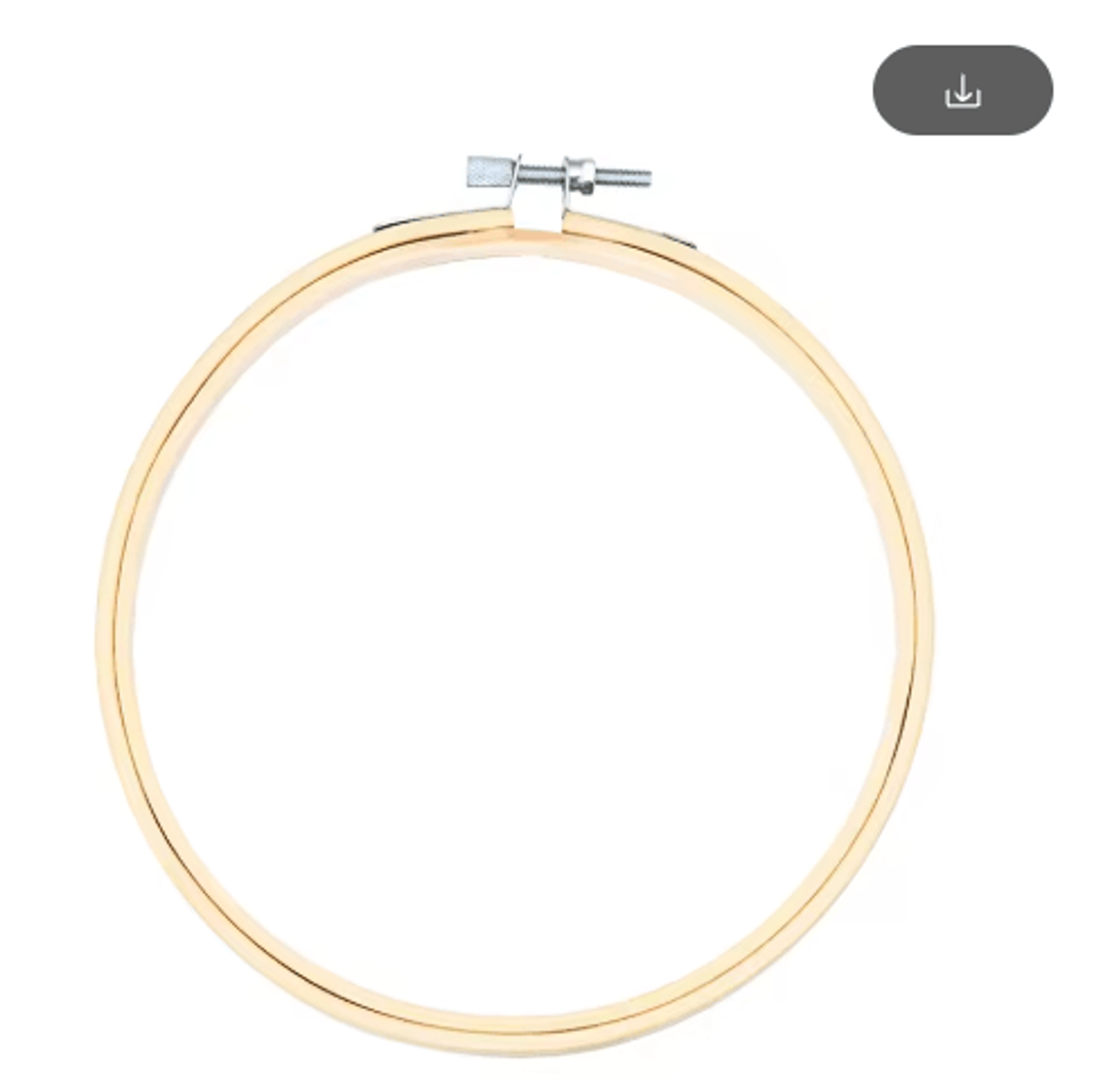 Bamboo Round Embroidery Hoop For Cross Stitch  DIY Sewing 8
