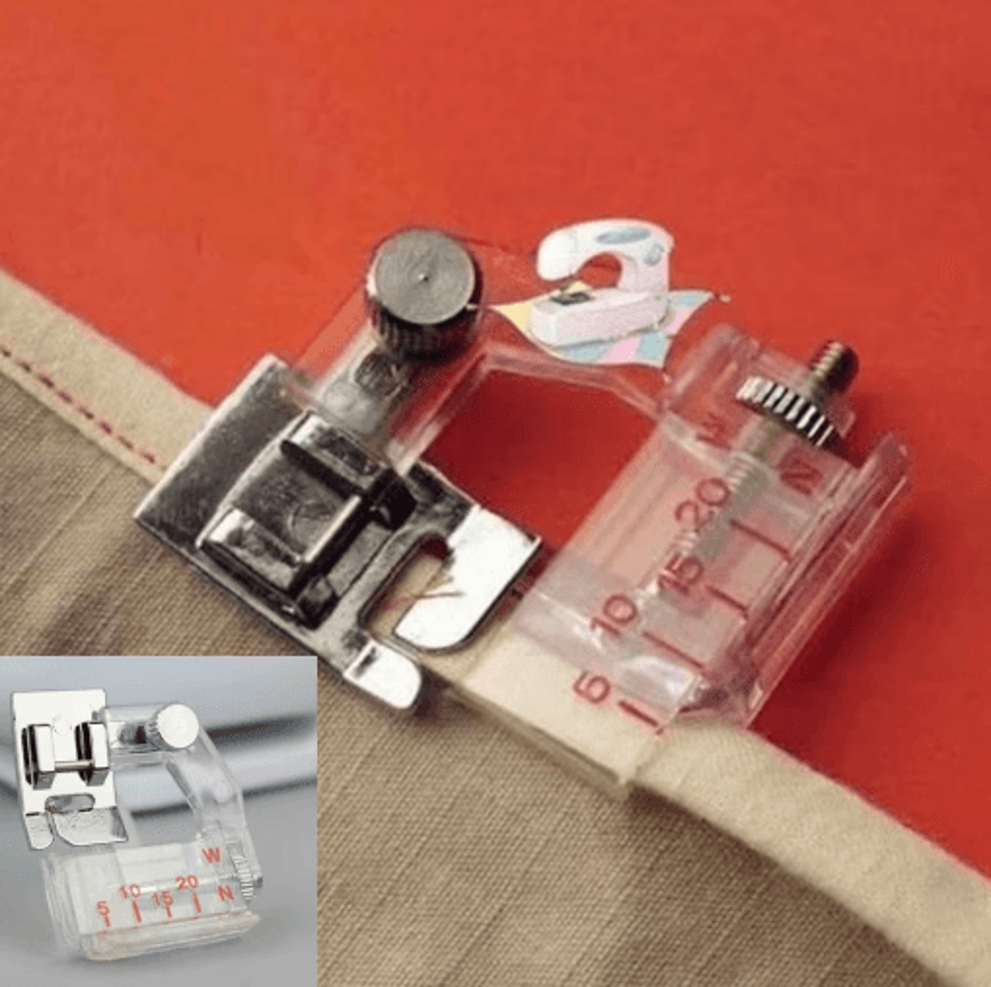 adjustable bias tape binding presser foot 6290