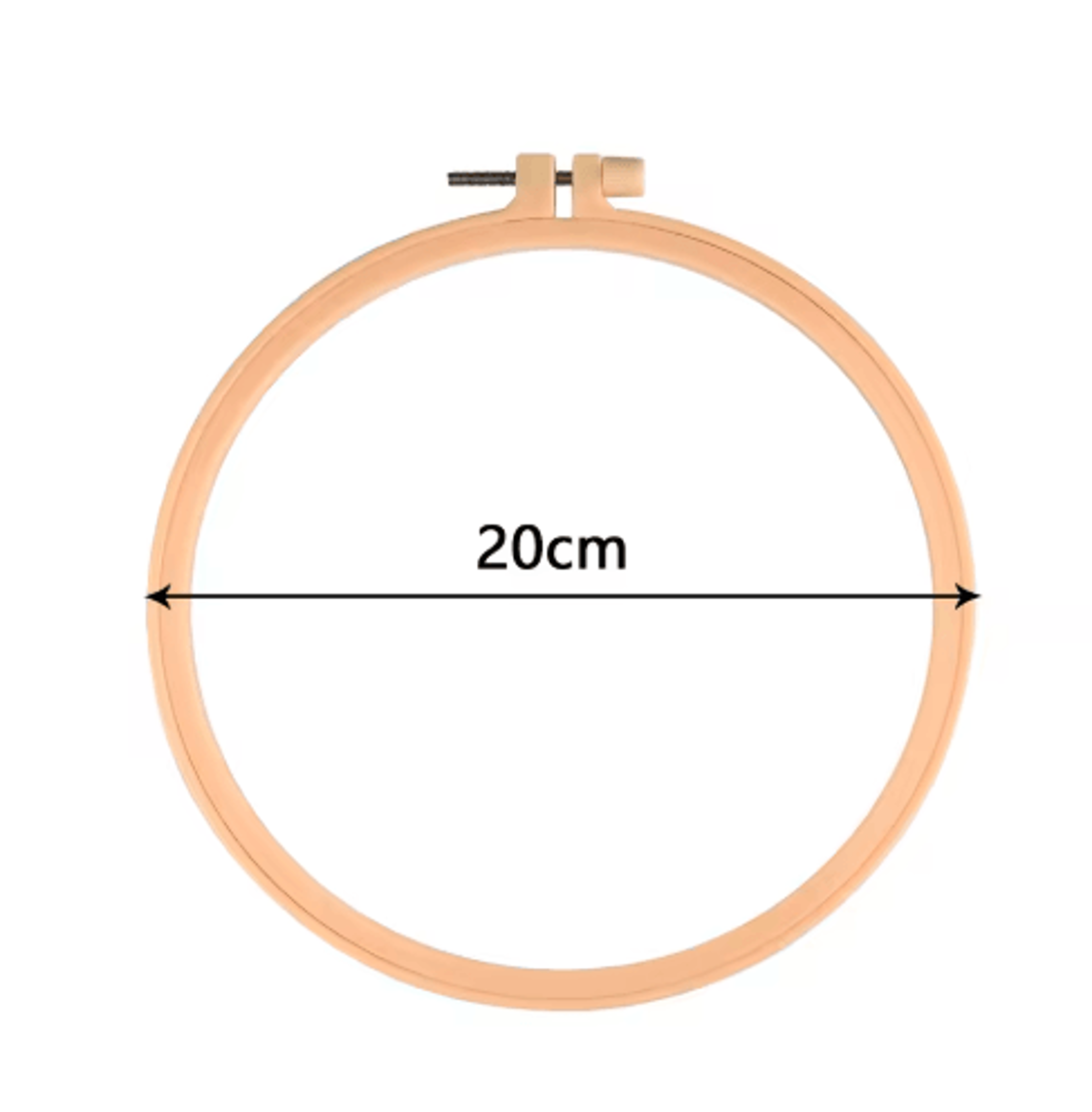 Round Embroidery Hoop Frame Set For Cross Stitch  Needlecraft 7