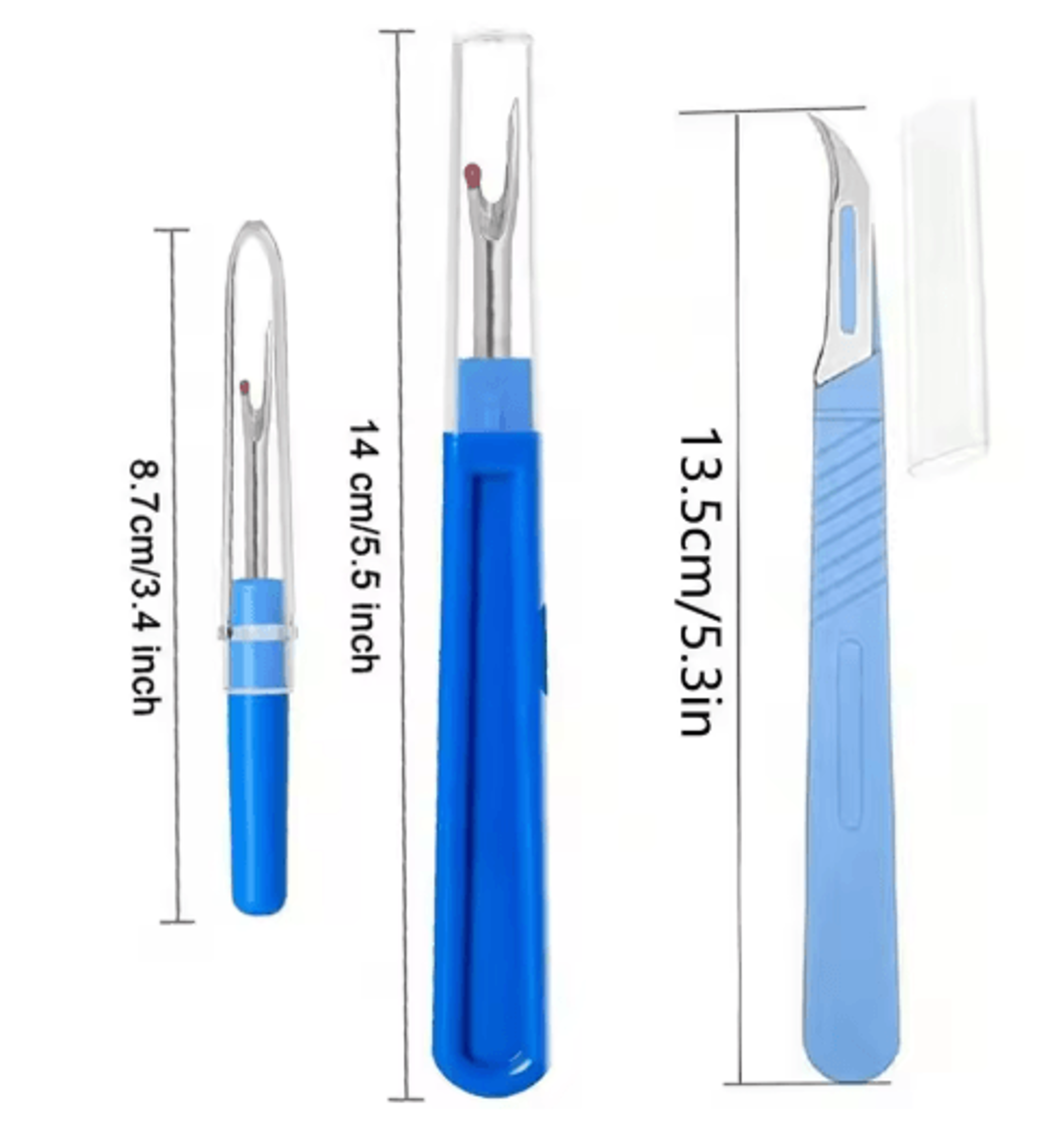 5PCS Sewing Seam Ripper  Stitch Remover Kit 5