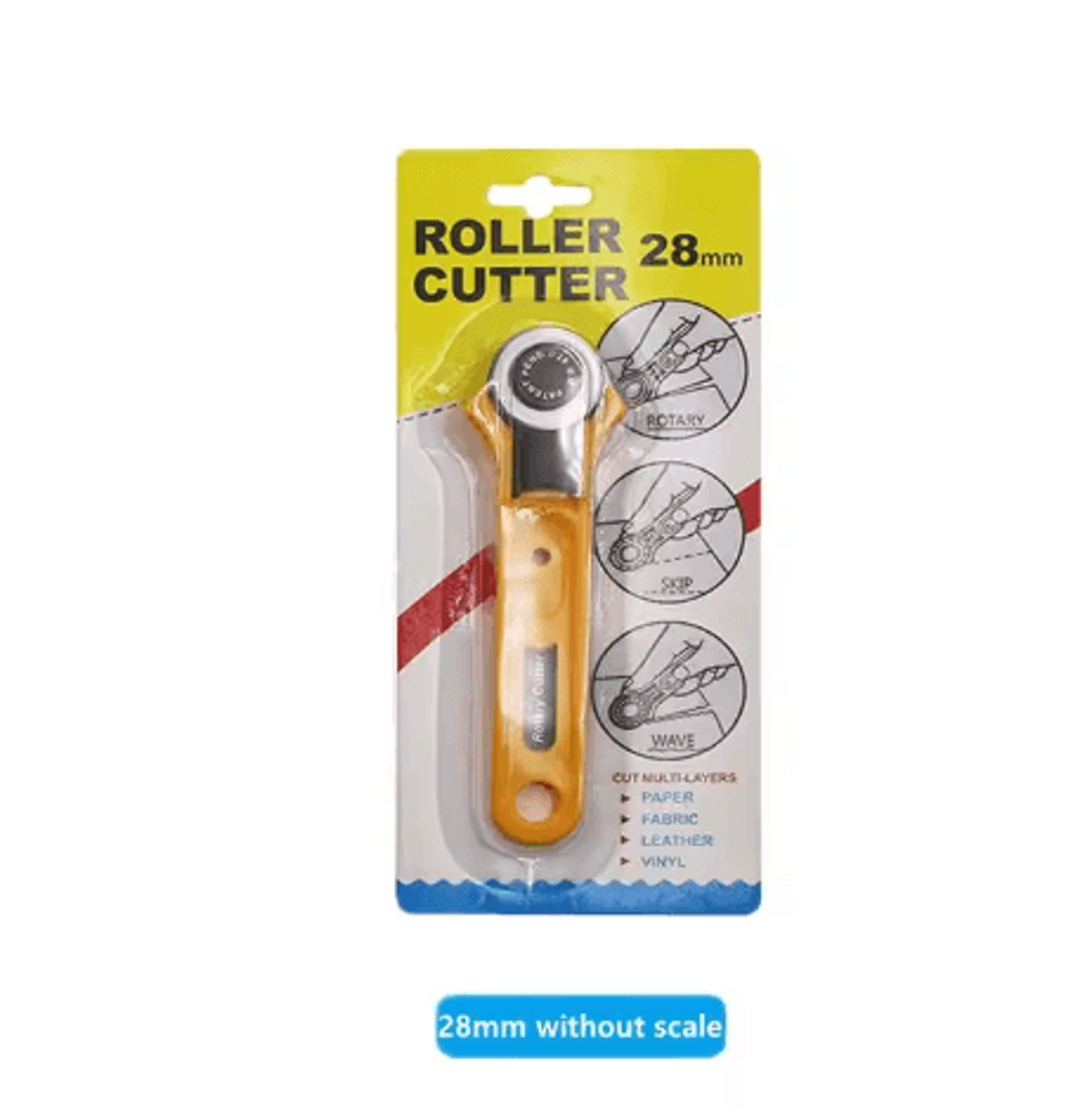 28mm Rotary Fabric Cutter For Sewing  Leather Crafts 2