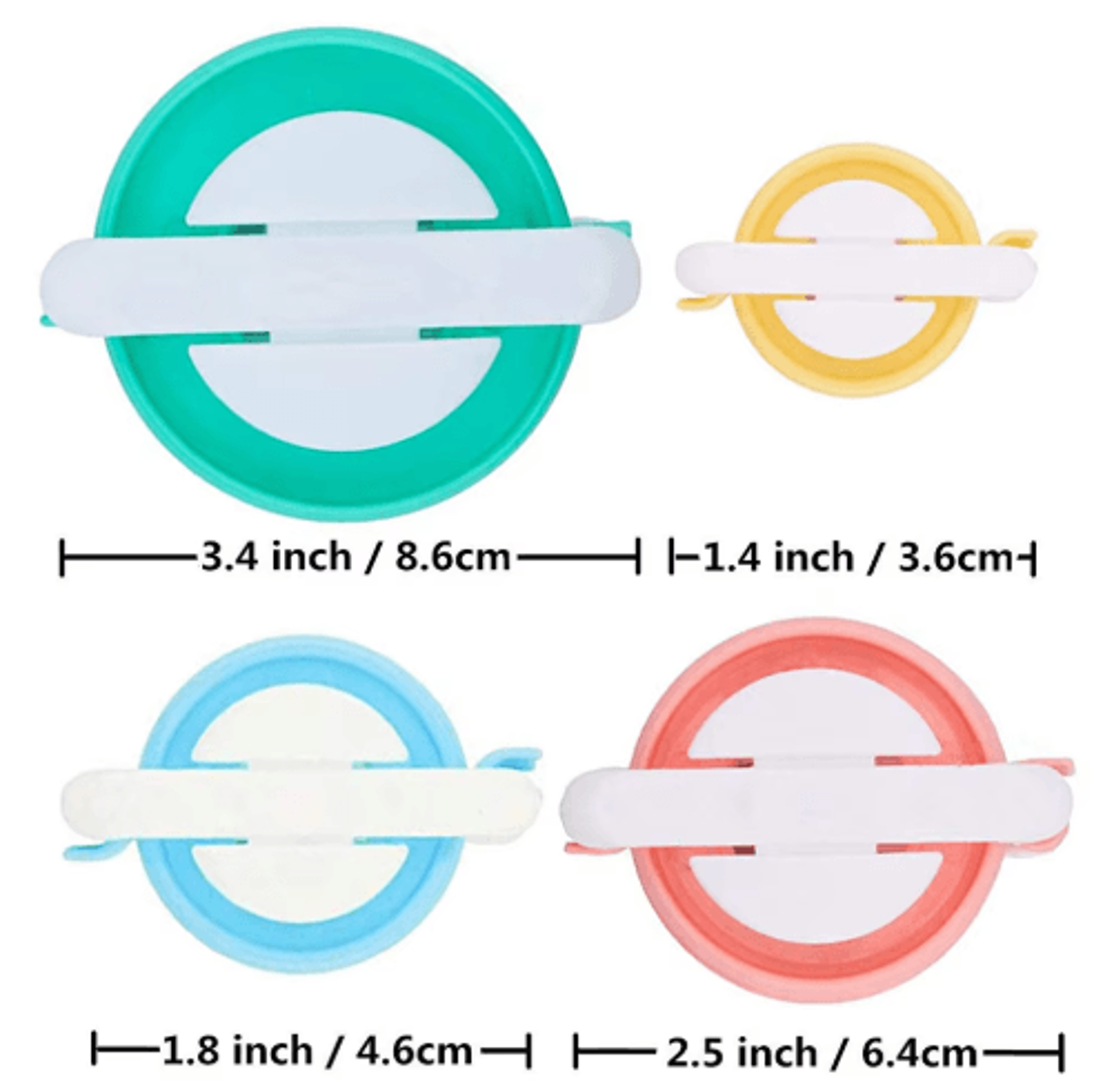4Size Pom Pom Maker Set With Thread Cutter 6