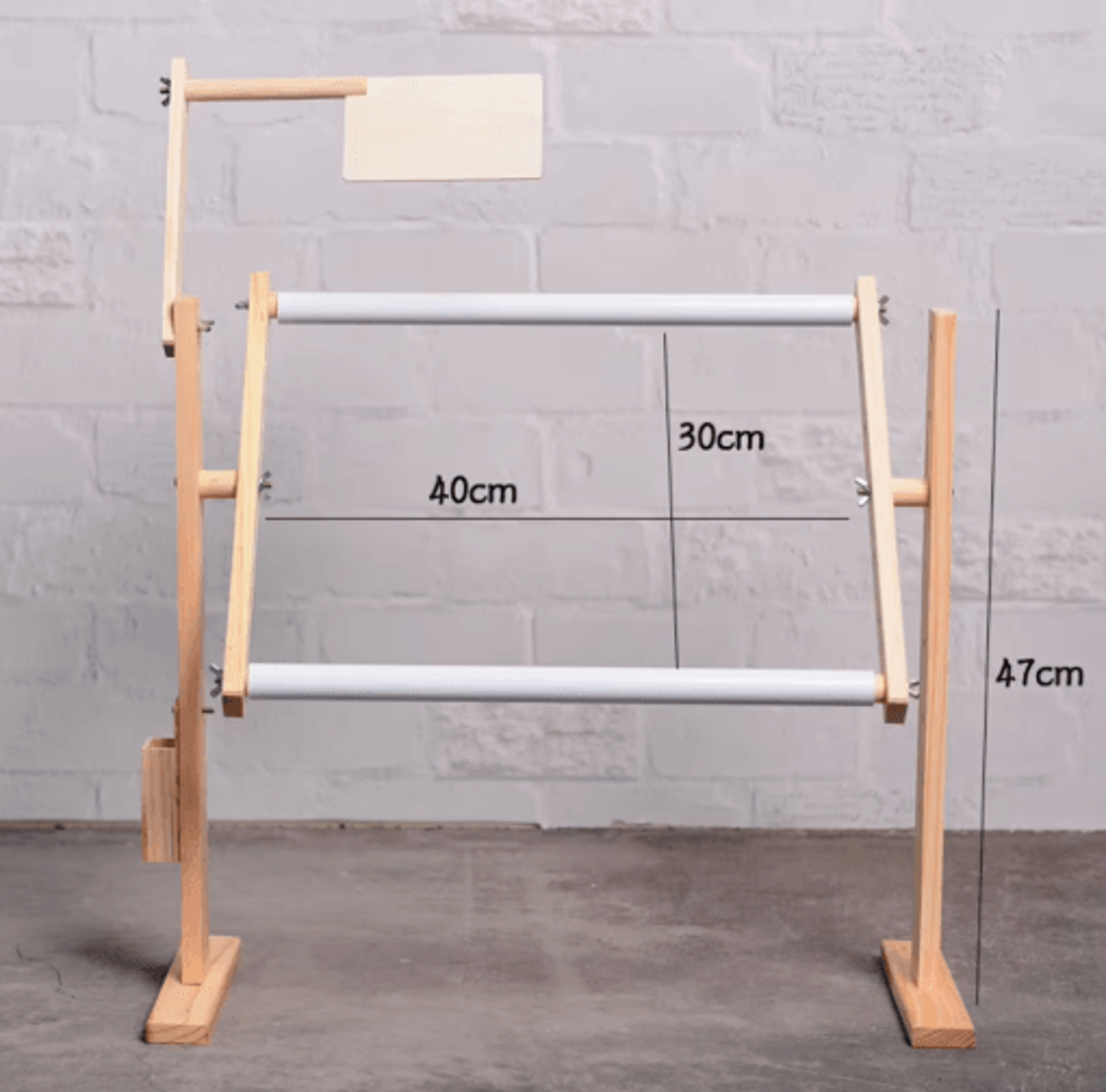 Adjustable Solid Wood Embroidery  Cross Stitch Stand 10
