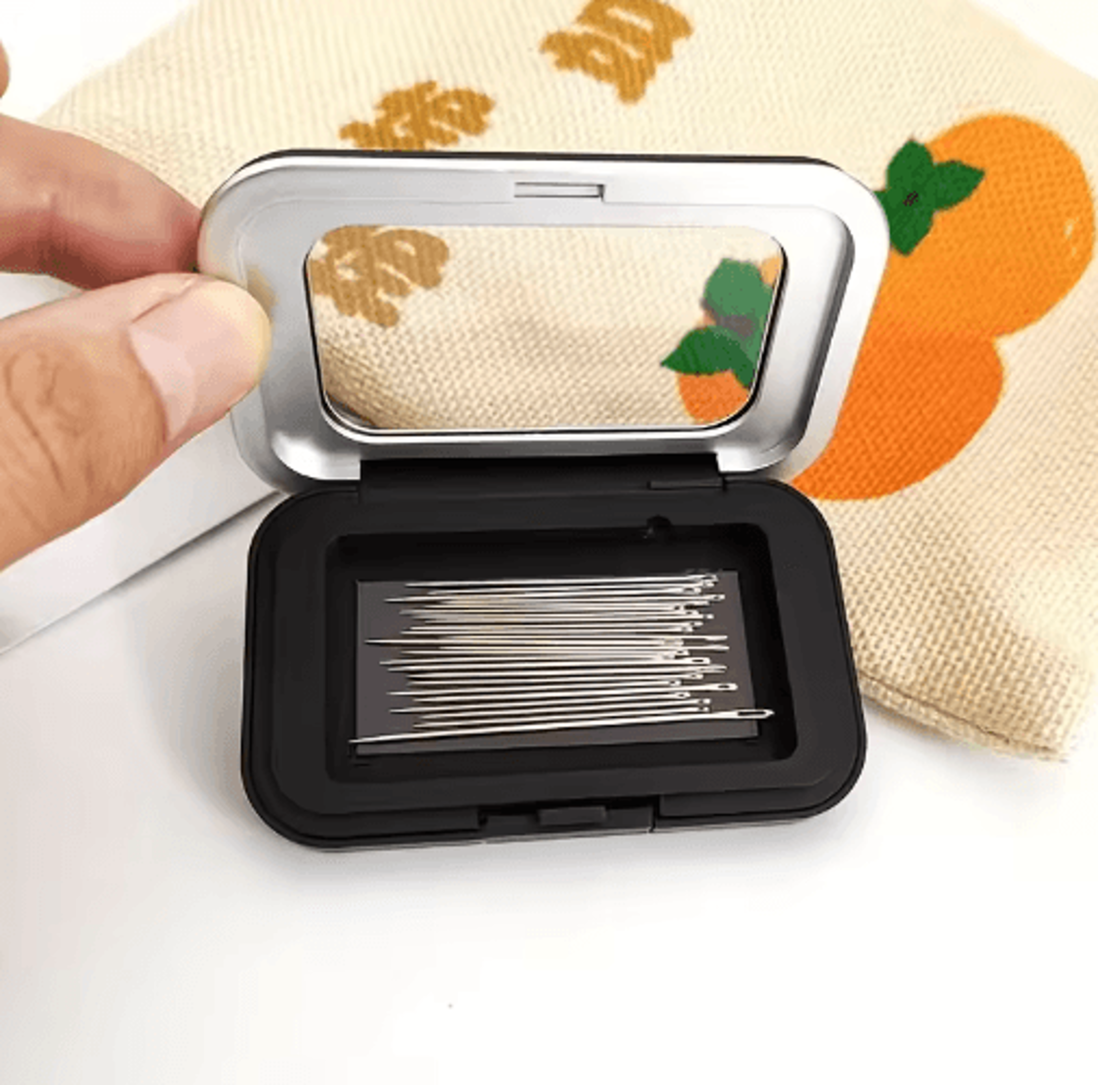 Magnetic Needle Storage  Pickup Box 4