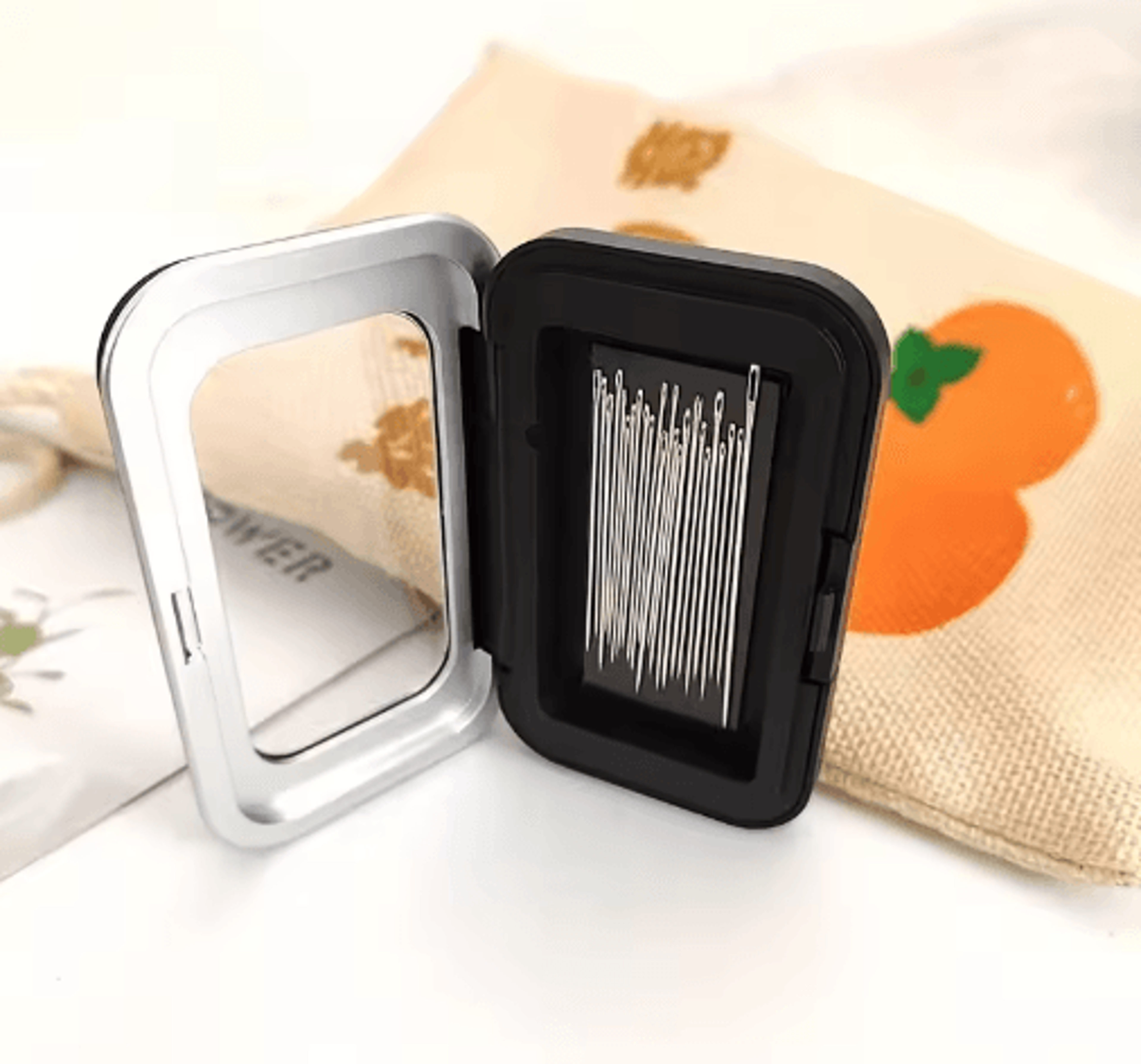 Magnetic Needle Storage  Pickup Box 5