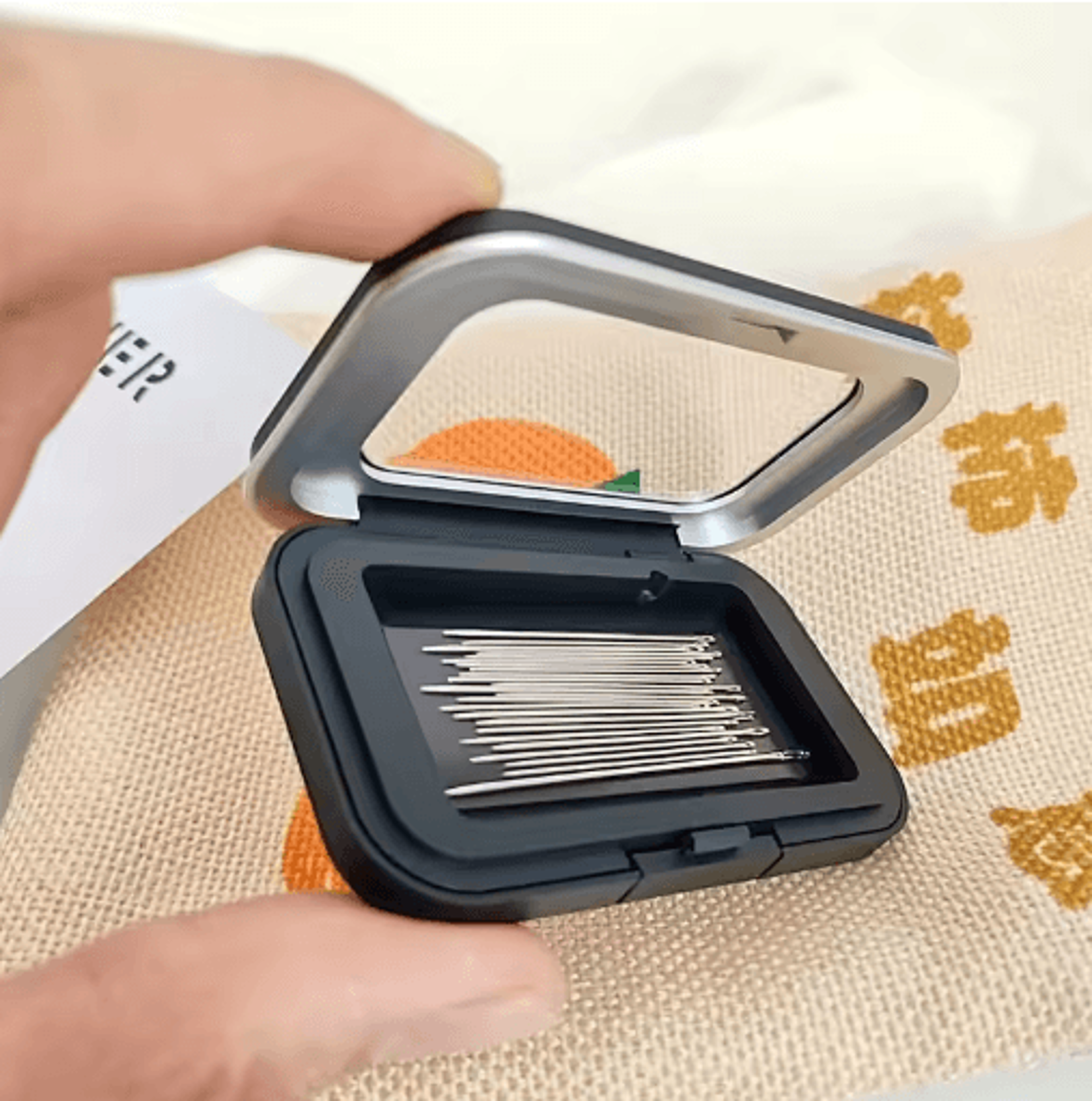 Magnetic Needle Storage  Pickup Box 6