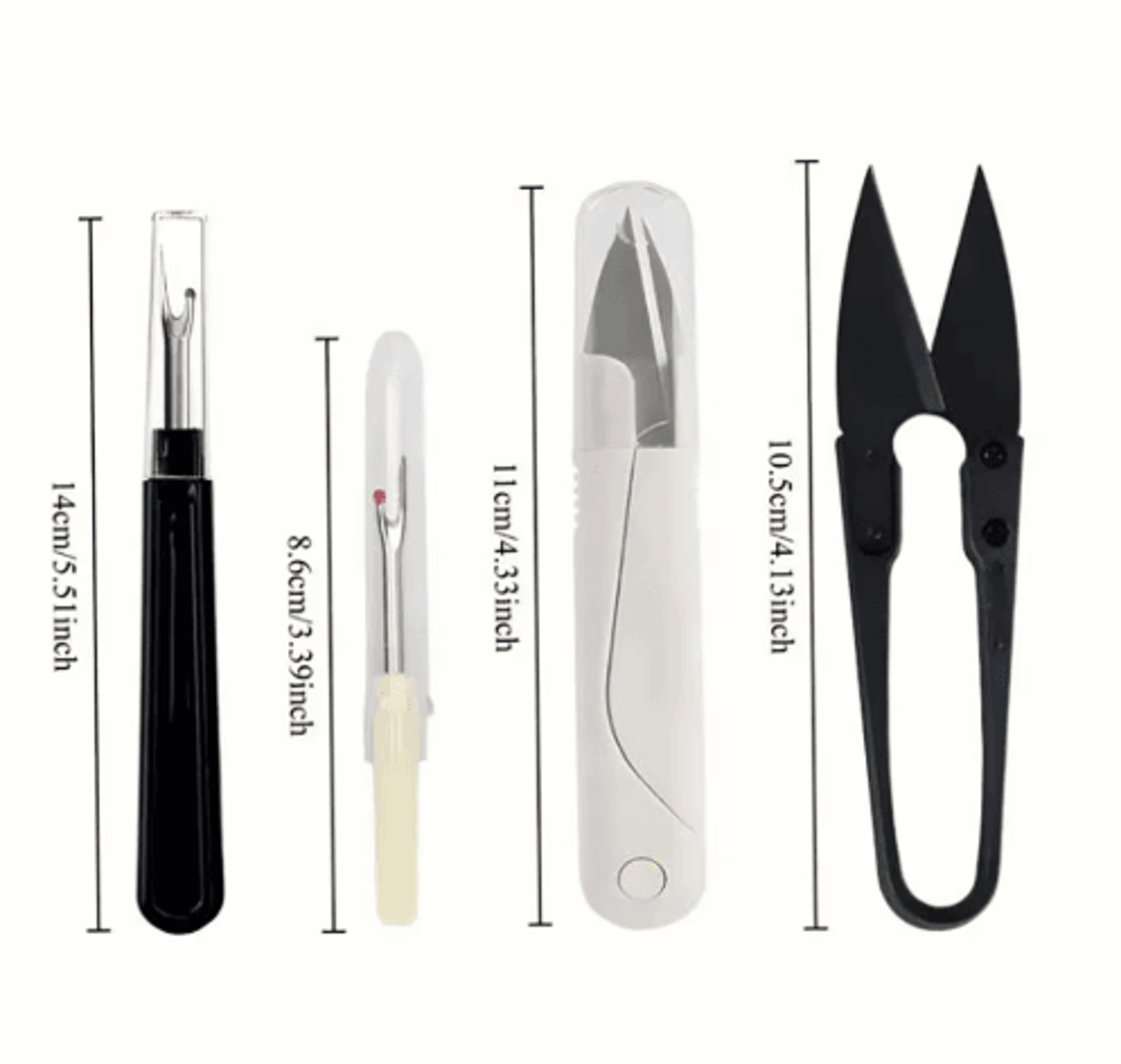 4PCS Seam Ripper  Thread Cutter Sewing Tool Kit 6