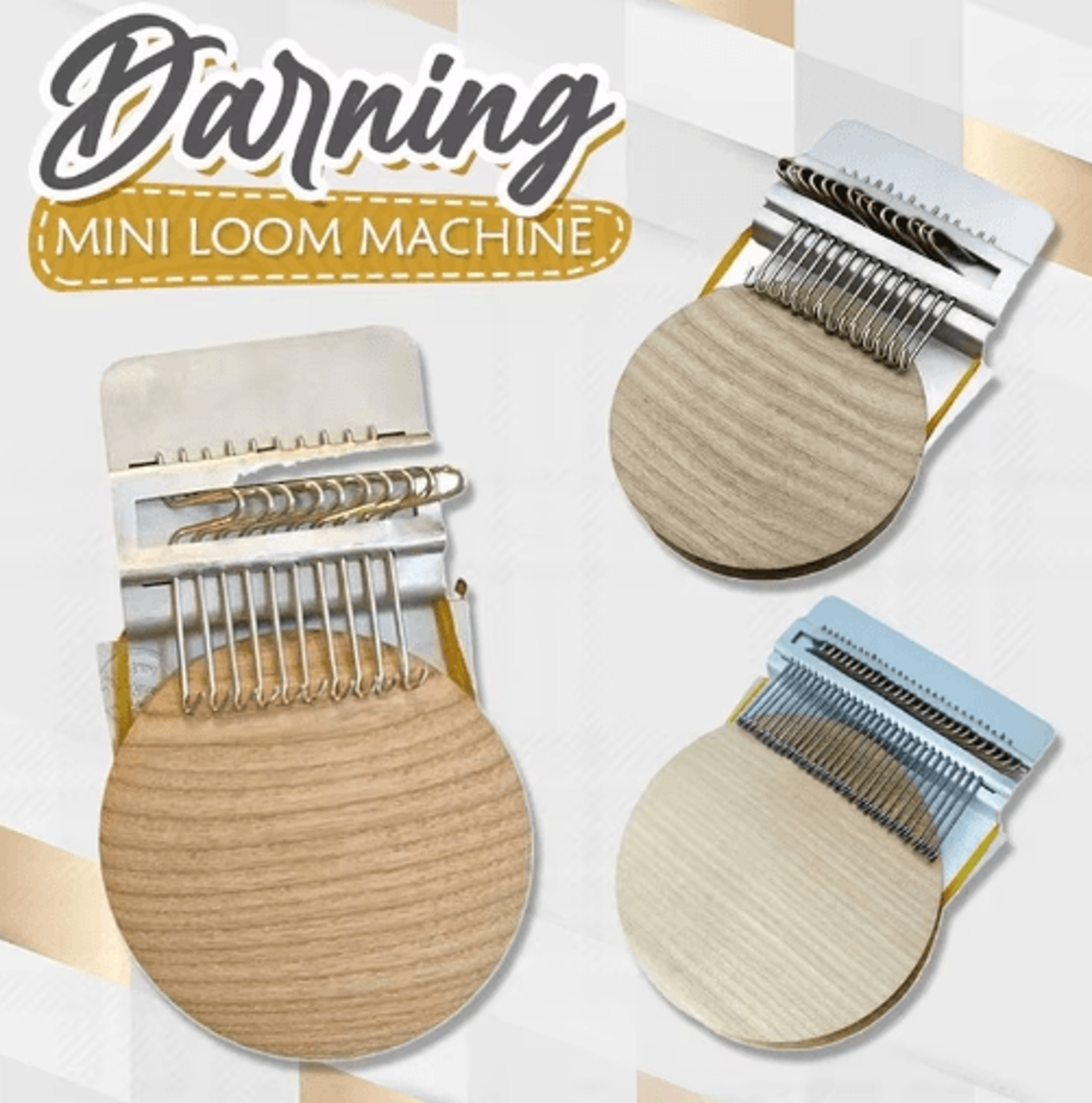 Small SpeedweveStyle Mending Loom For Clothes  Jeans 10