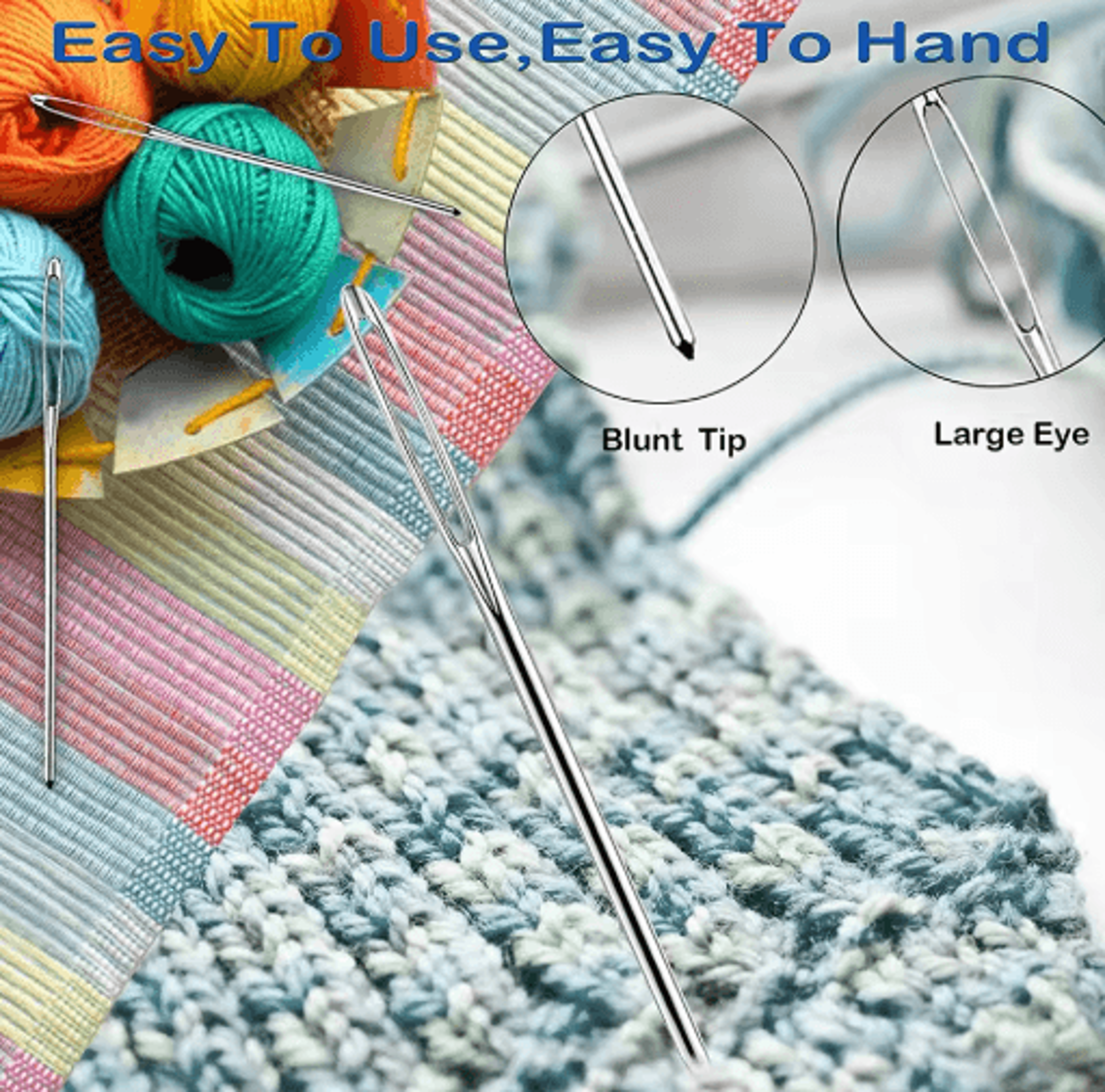26PCS Knitting Crochet  Yarn Needle Tool Kit 3