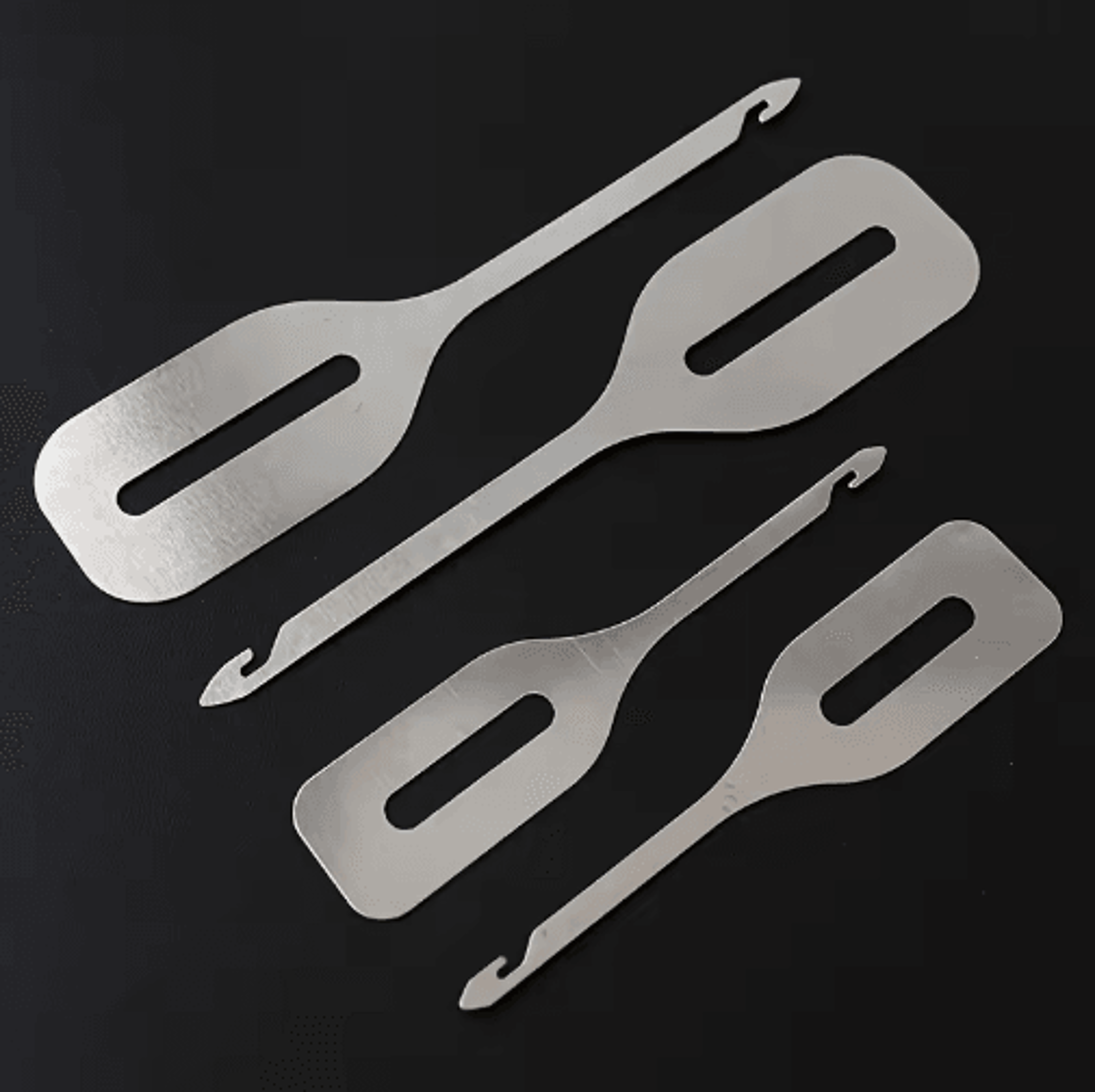 4PCS Stainless Steel Needle Threader Set 4