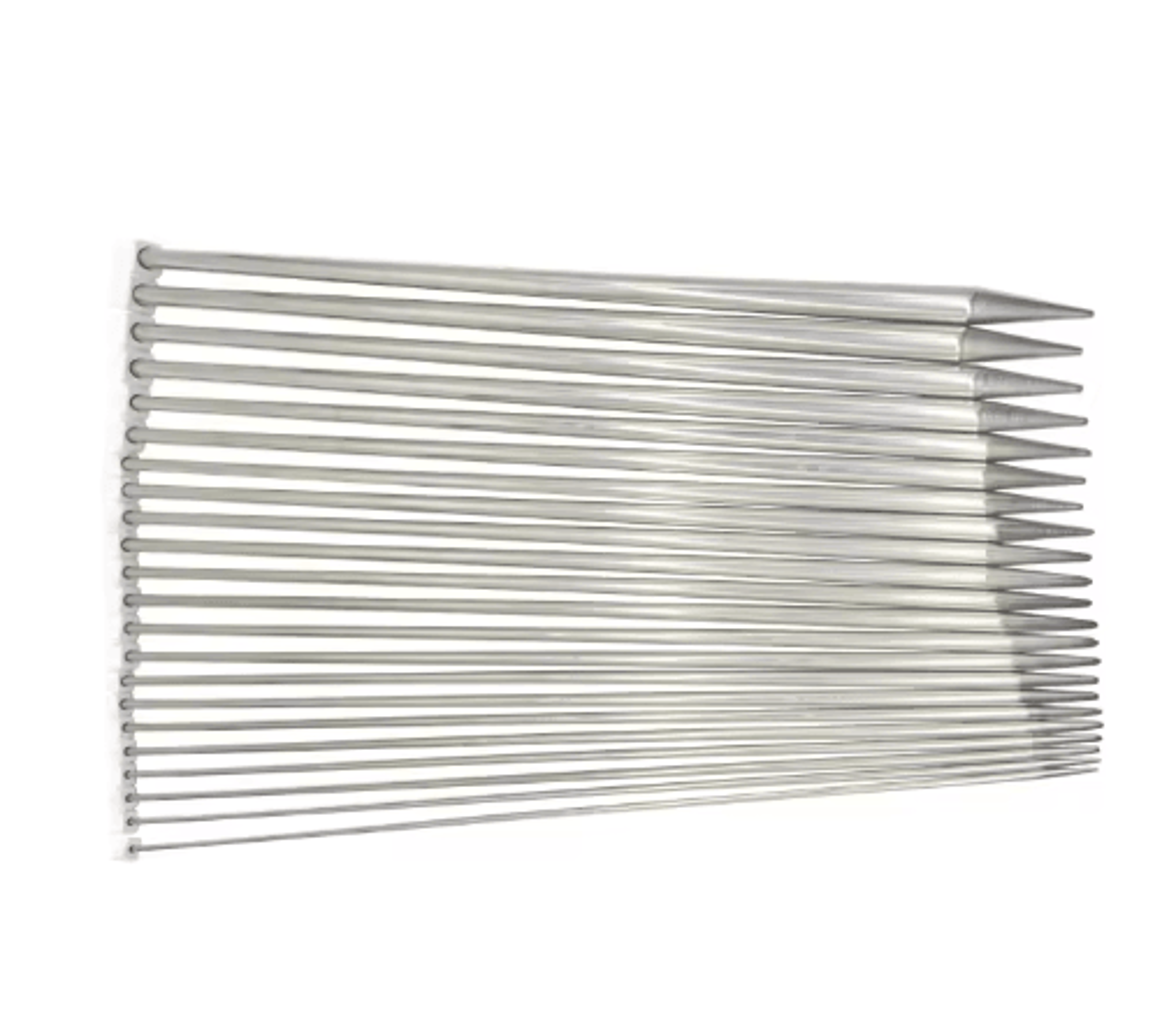 28mm Stainless Steel Straight Knitting Needles 2