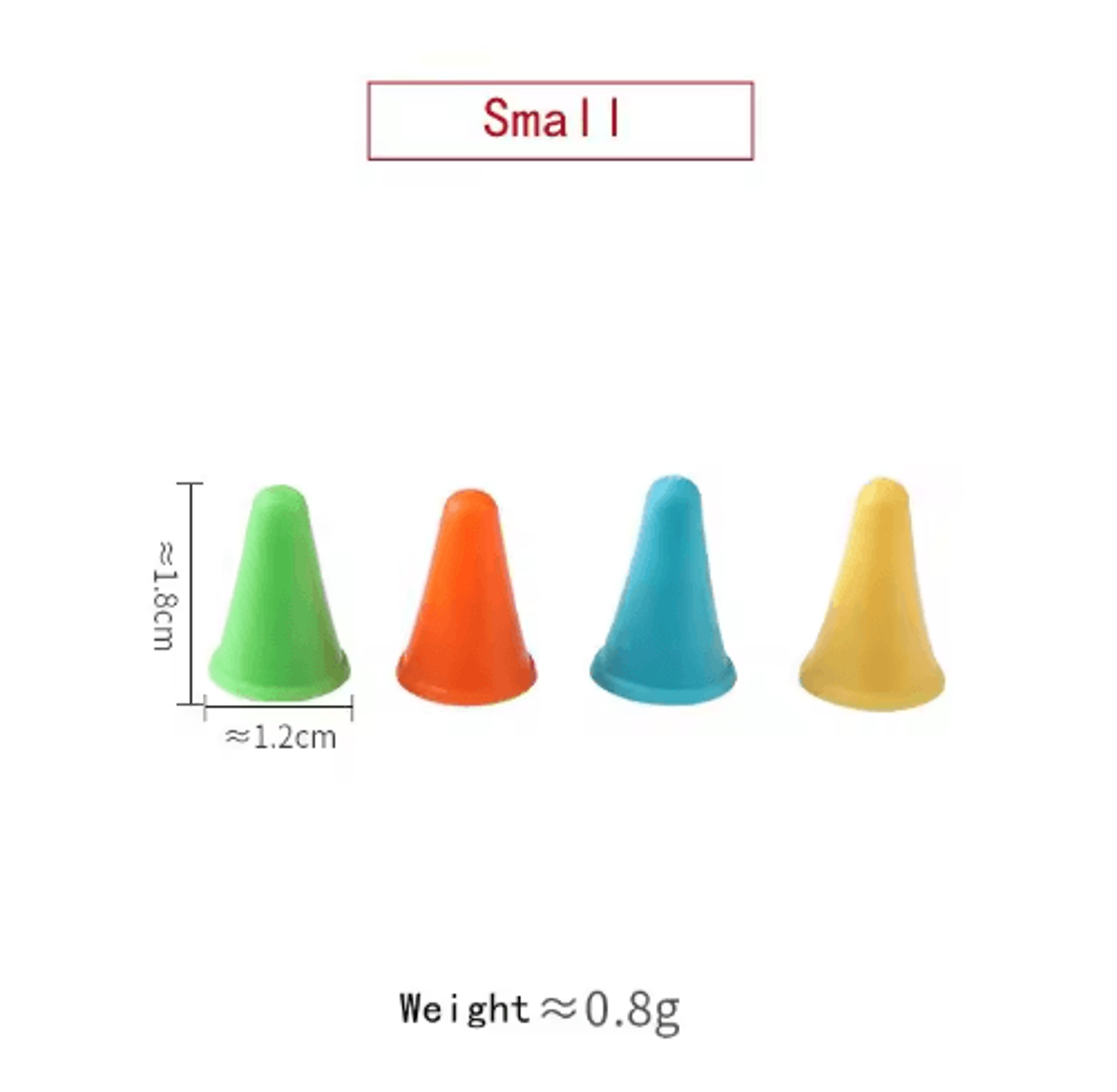 20PCS Knitting Needle Point Protector Set 6