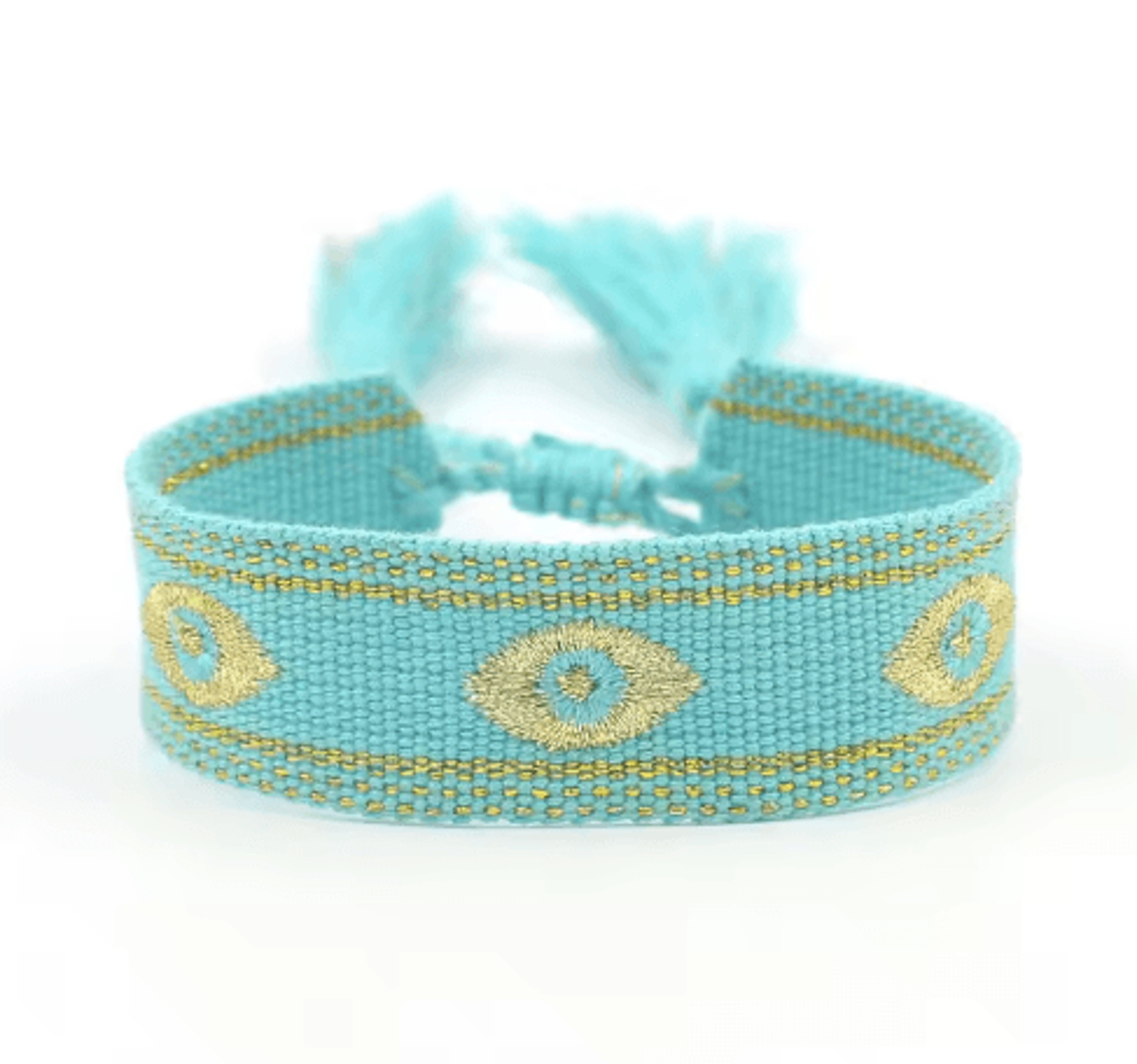 Bohemian Handmade Evil Eye Woven Rope Bracelet 11