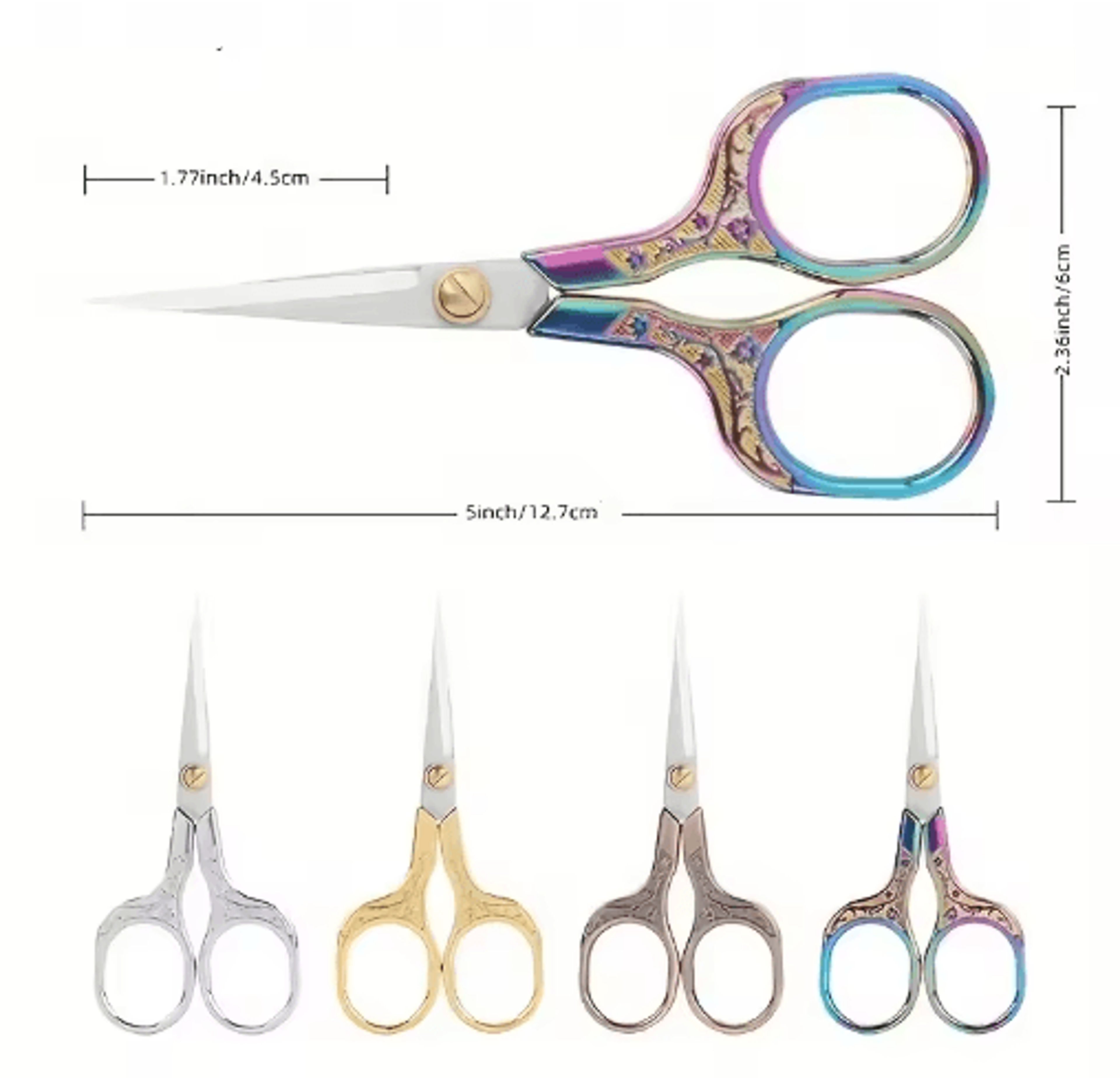 Stainless Steel Embroidery  Sewing Scissors 9