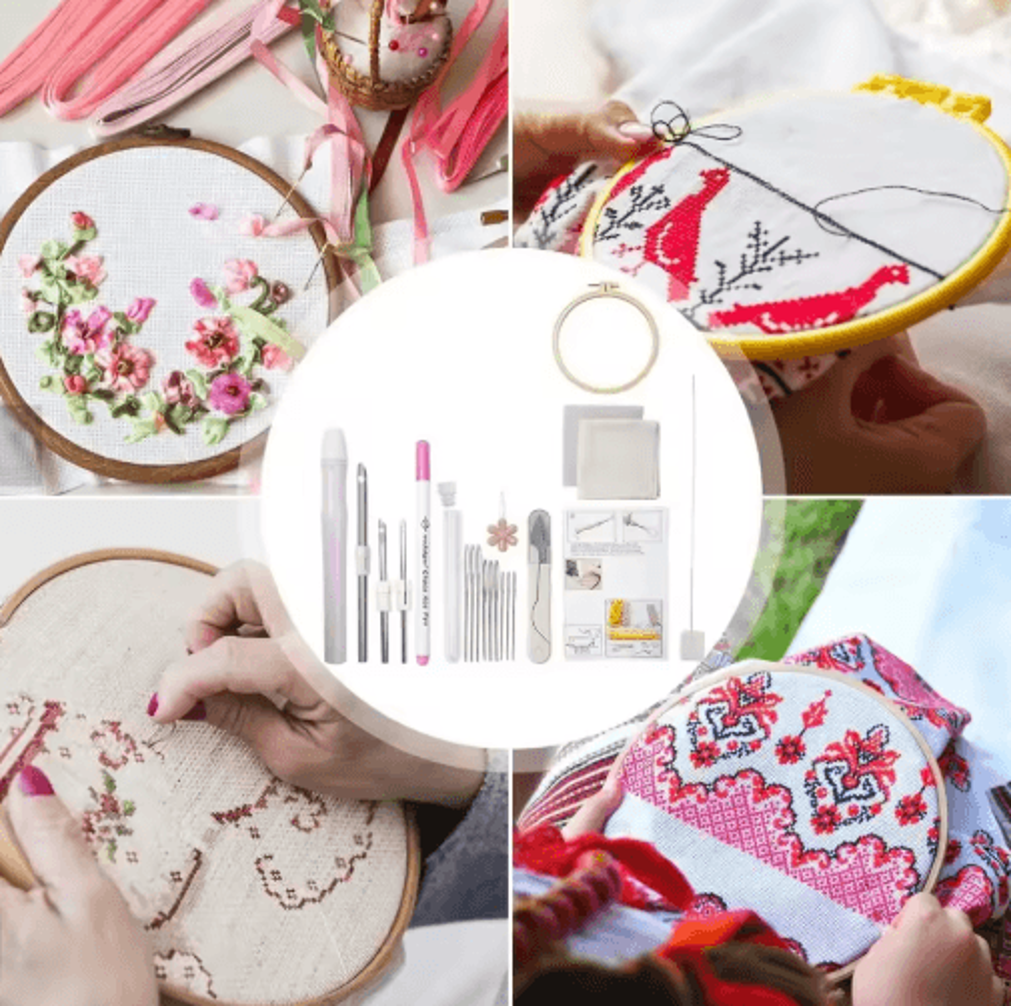 Magic Punch Needle Embroidery Pen Kit 2
