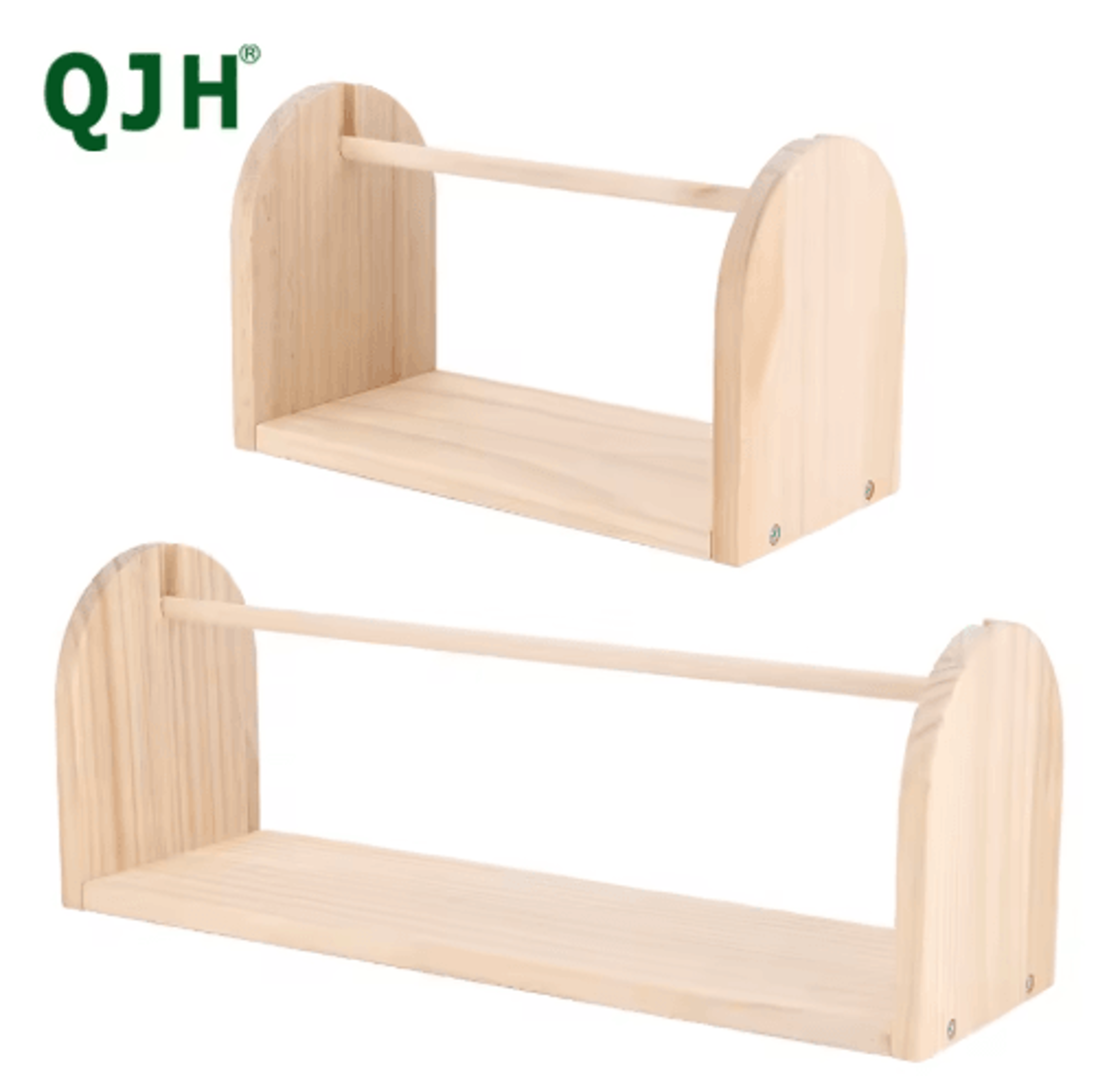 wooden rotating yarn spool holder