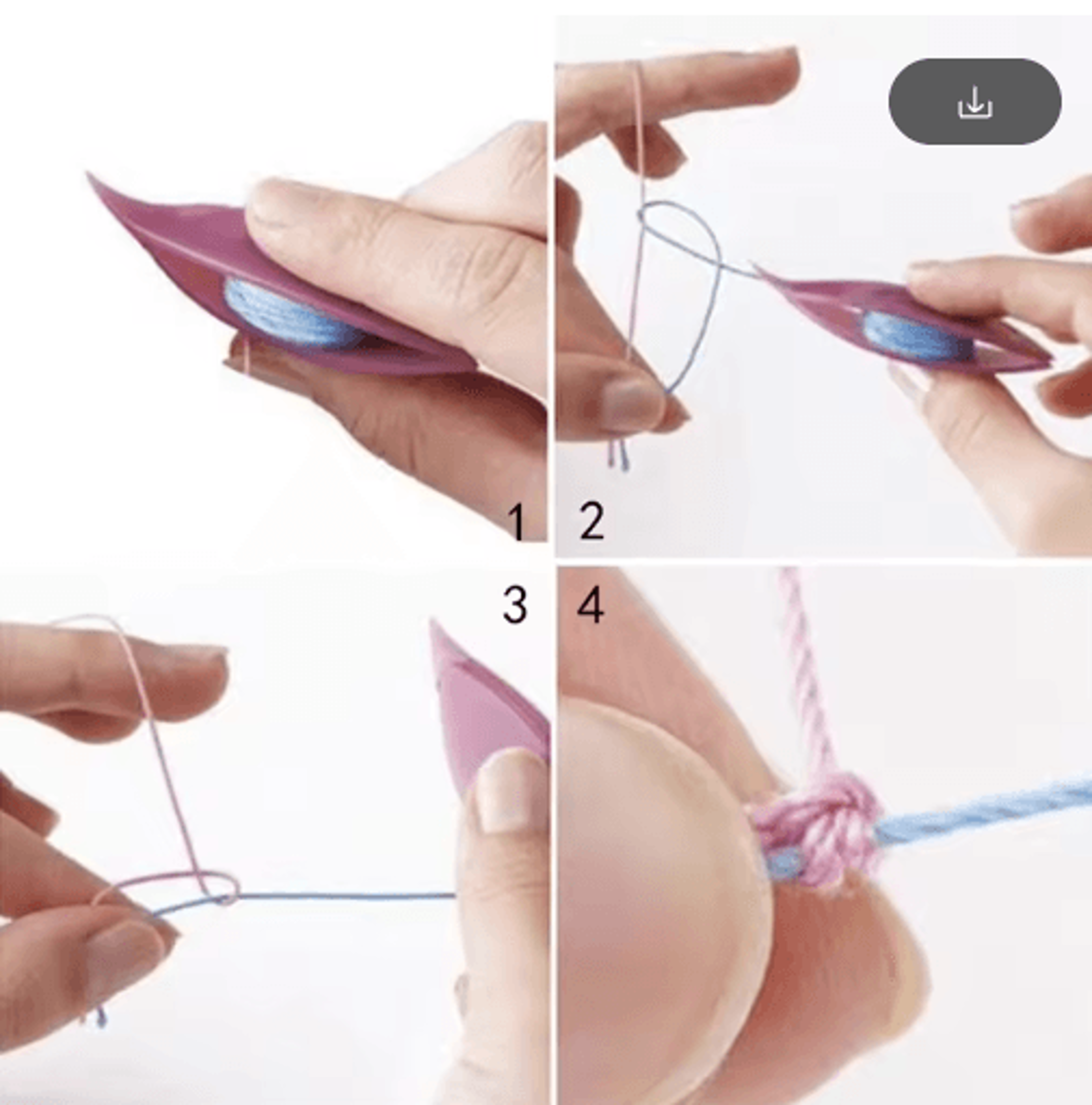 Metal Tatting Shuttle For Hand Lace Making 3