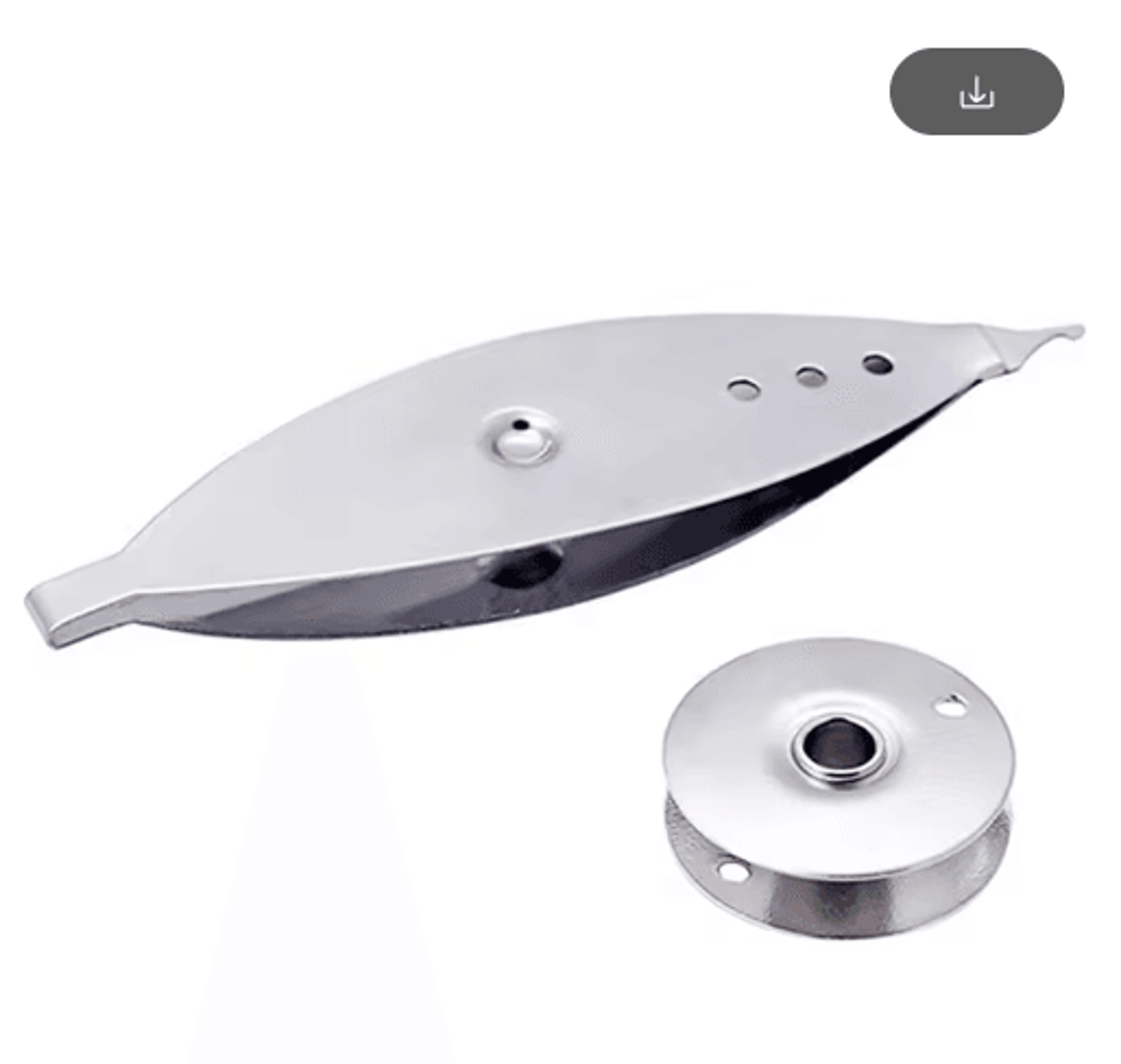 Metal Tatting Shuttle For Hand Lace Making 1