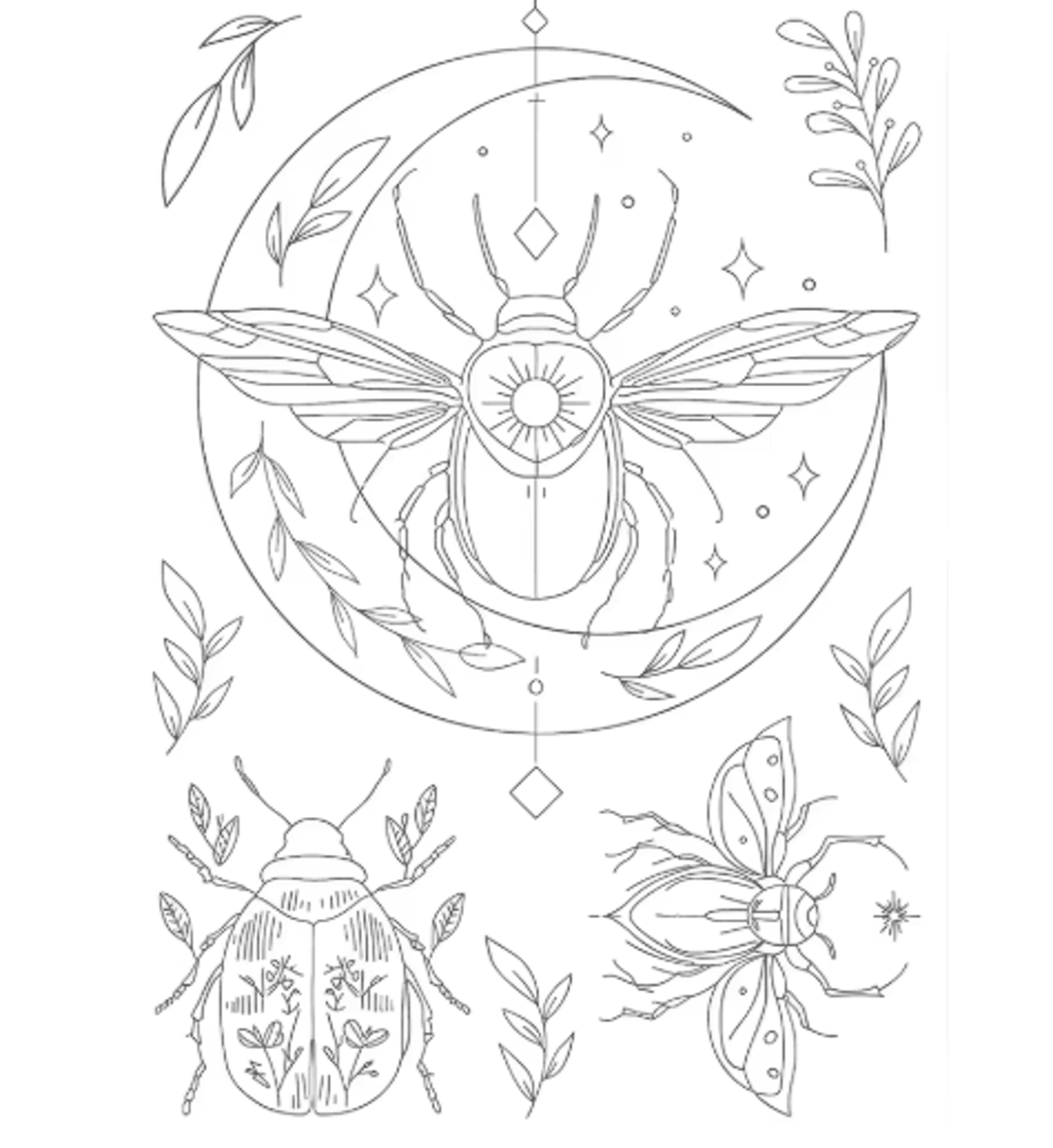 12PCS Insect SelfAdhesive Embroidery Kit 1