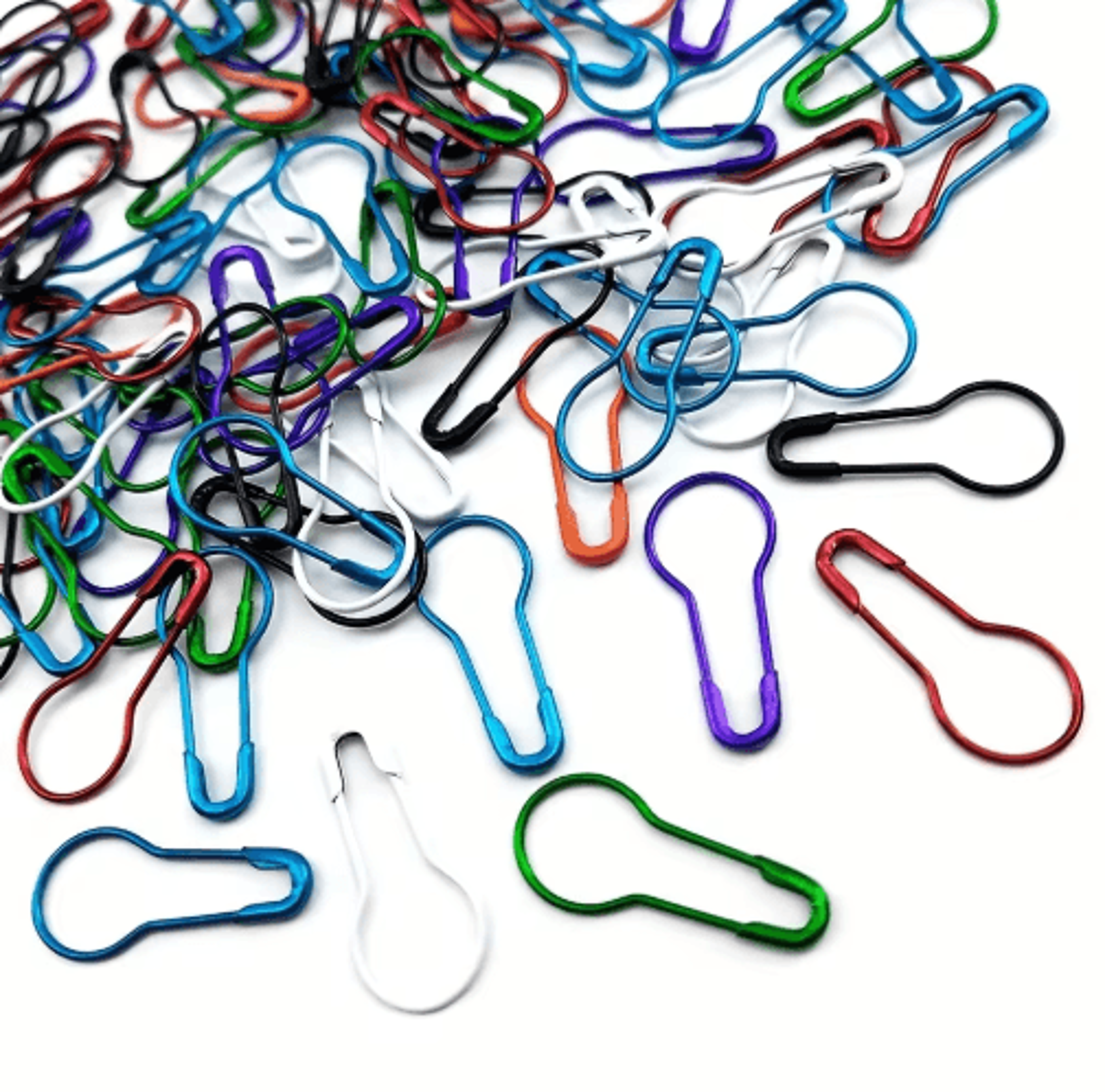 100PCS Metal Gourd Safety Pins  Stitch Markers 5