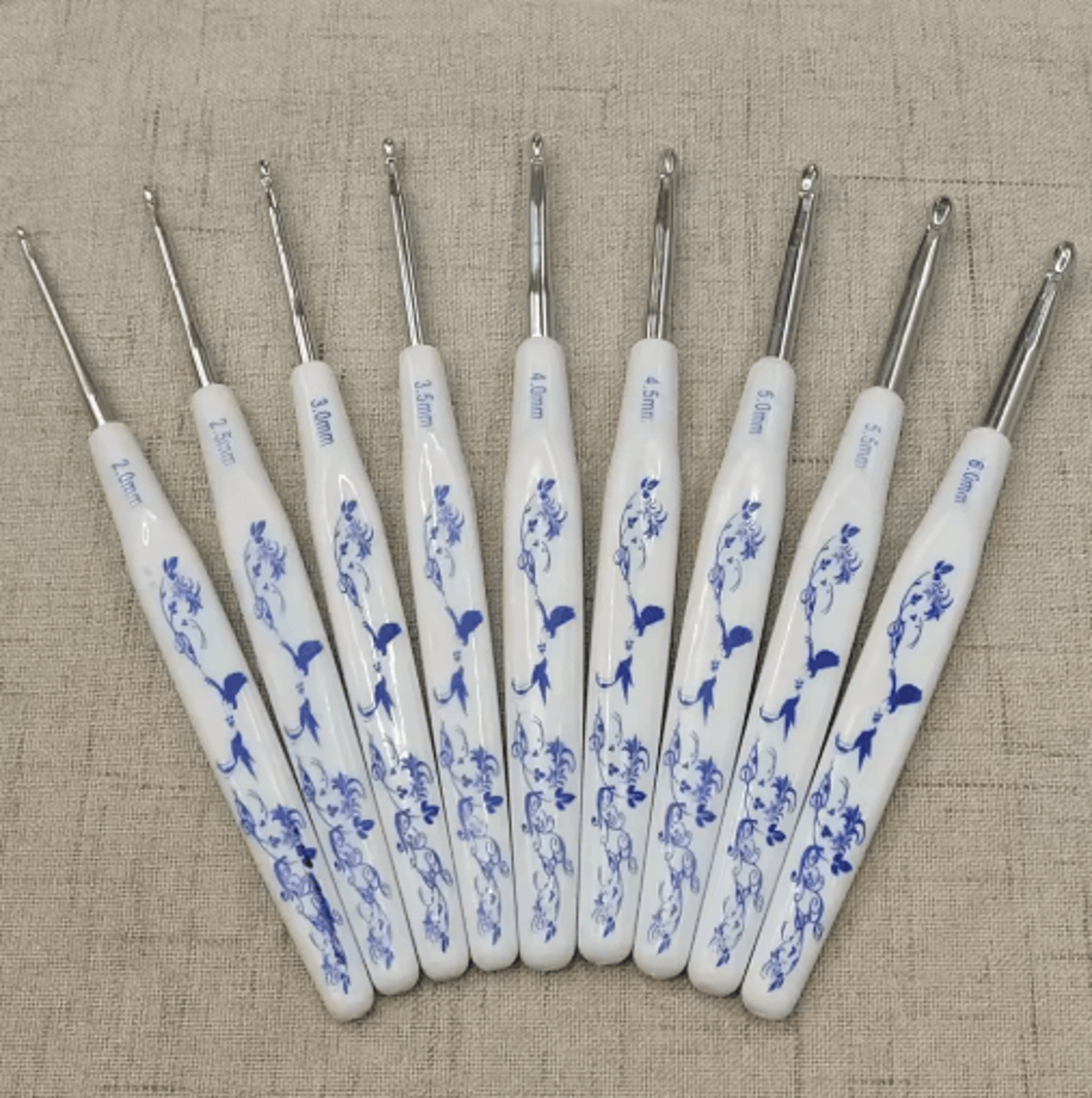 9PCS 2060mm Crochet Hook Set 1