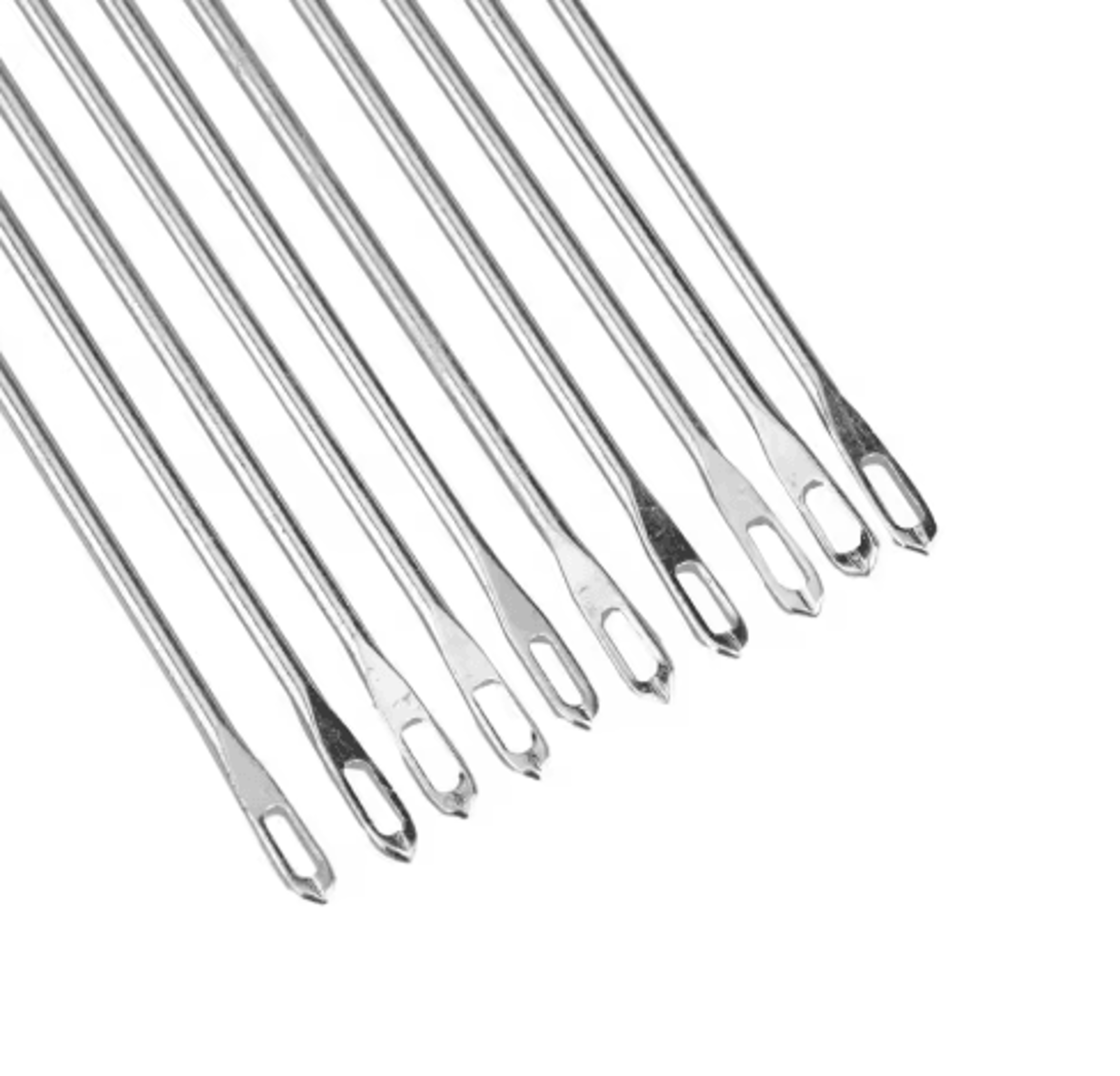 10 PCS 9cm DoubleEyed Knitting Machine Transfer Needles 4