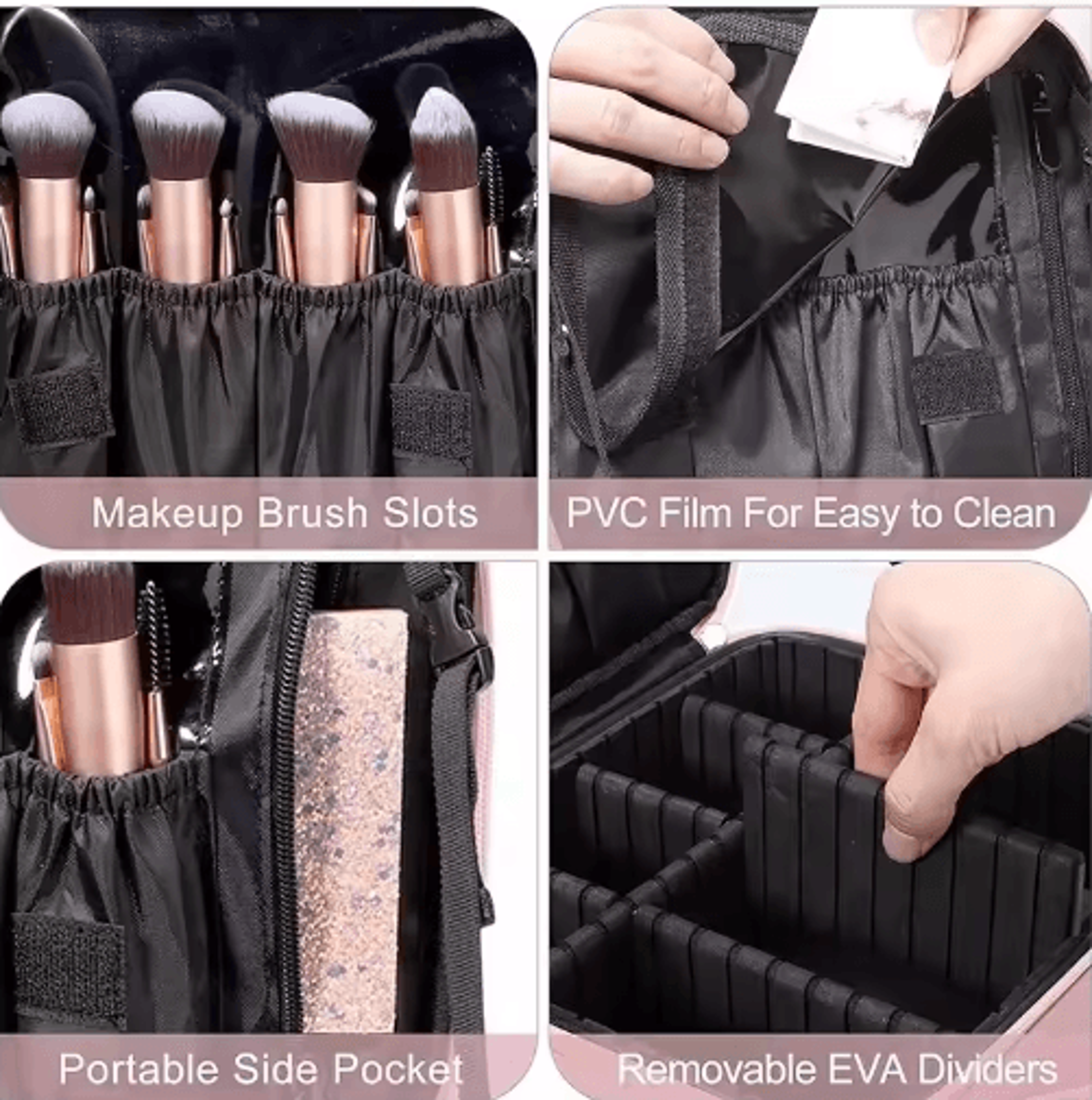 MultiFunctional Portable Travel Makeup Organizer 8