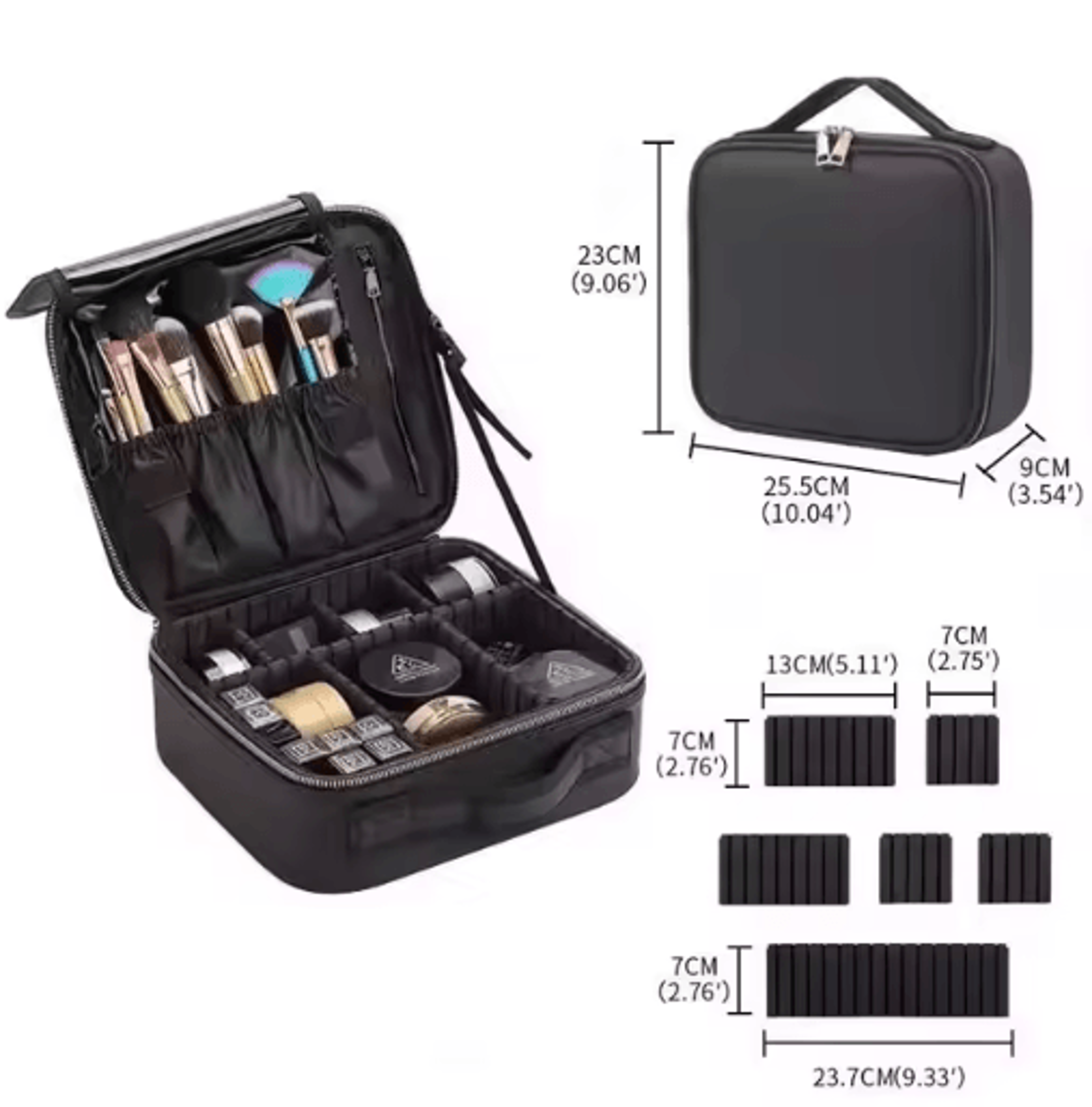 MultiFunctional Portable Travel Makeup Organizer 6
