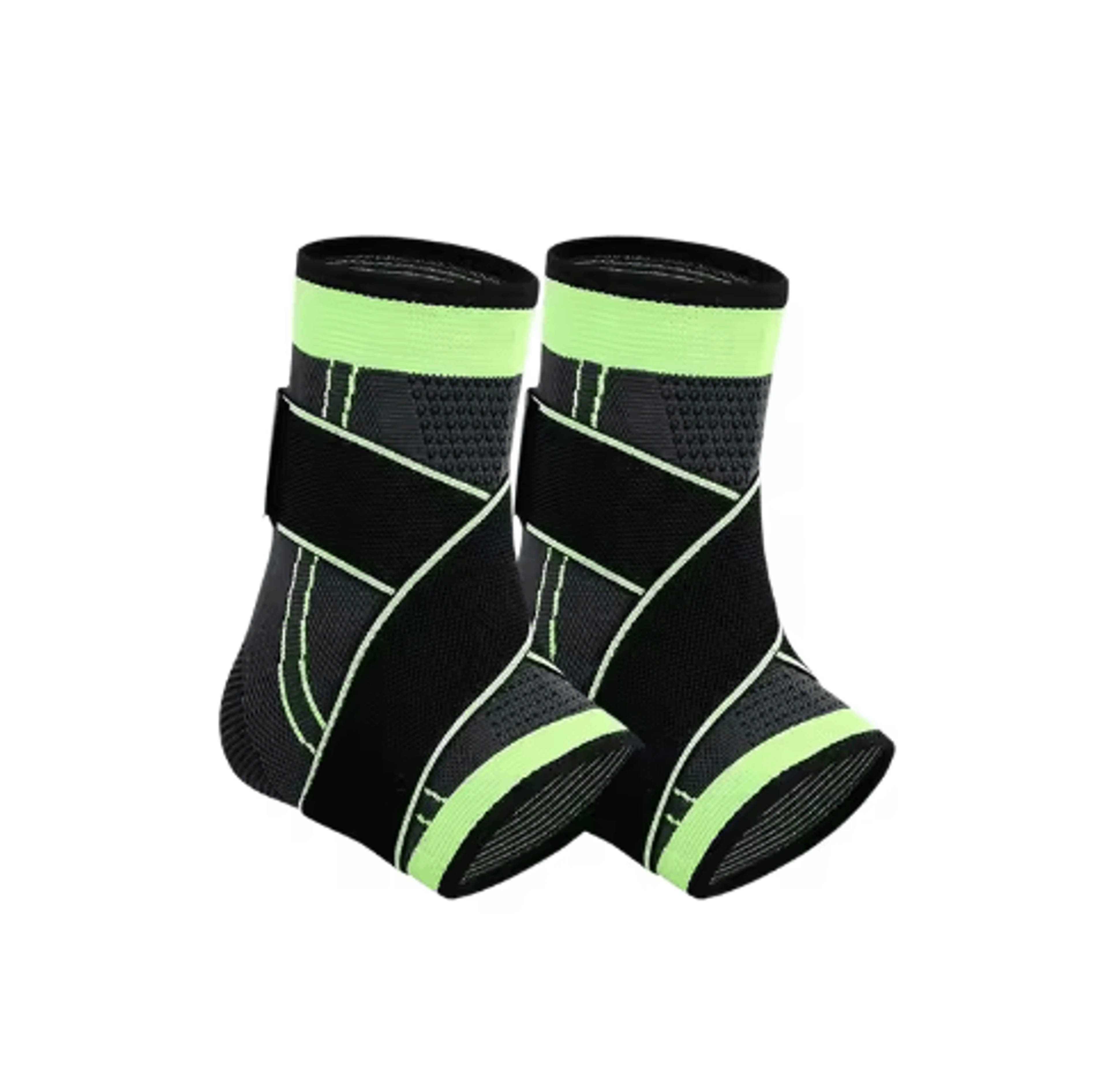 Ankle Compression Sleeve With Adjustable Support Strap 1