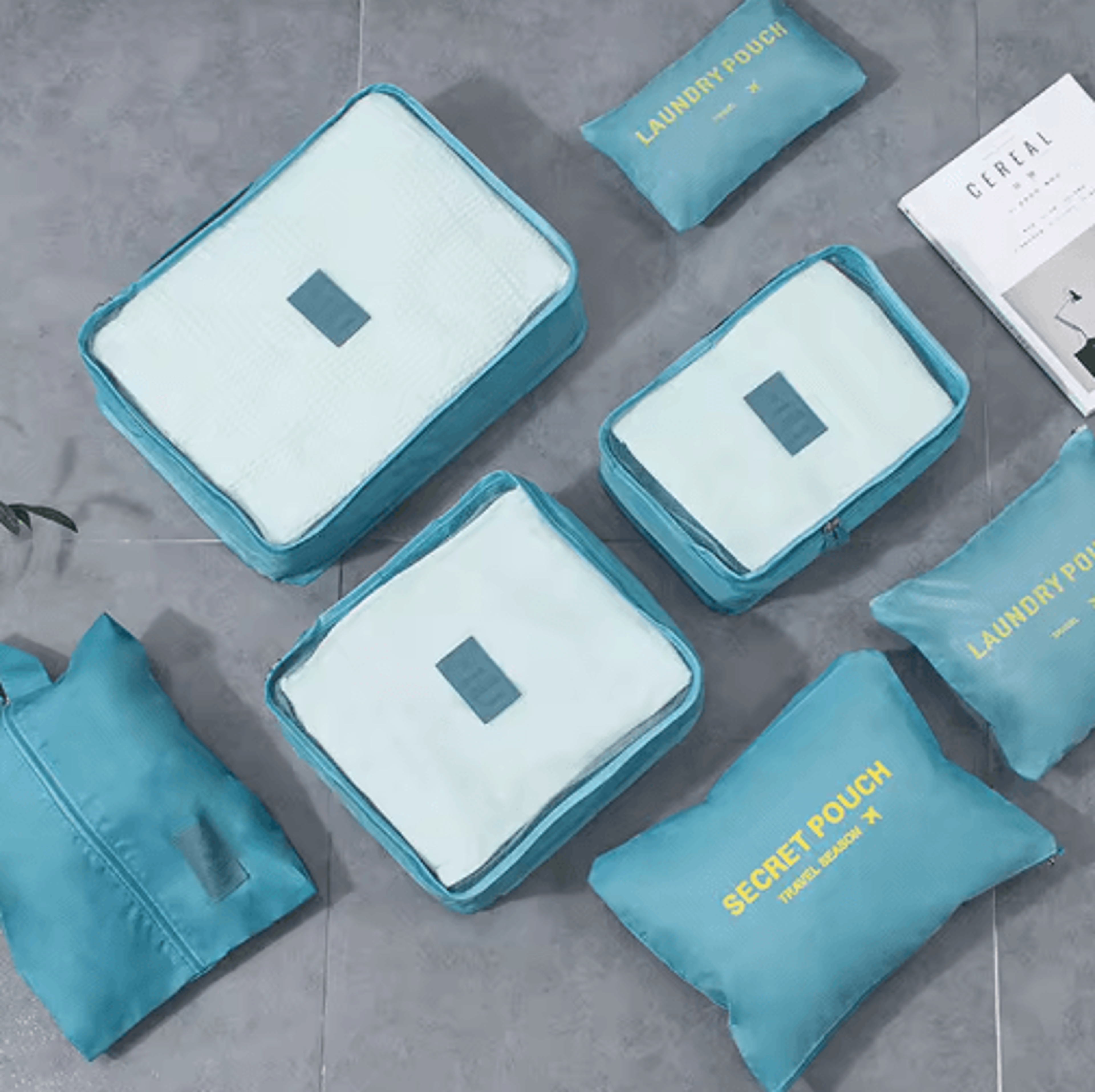 7PCS Travel Packing Cubes  Luggage Organizer Set 7