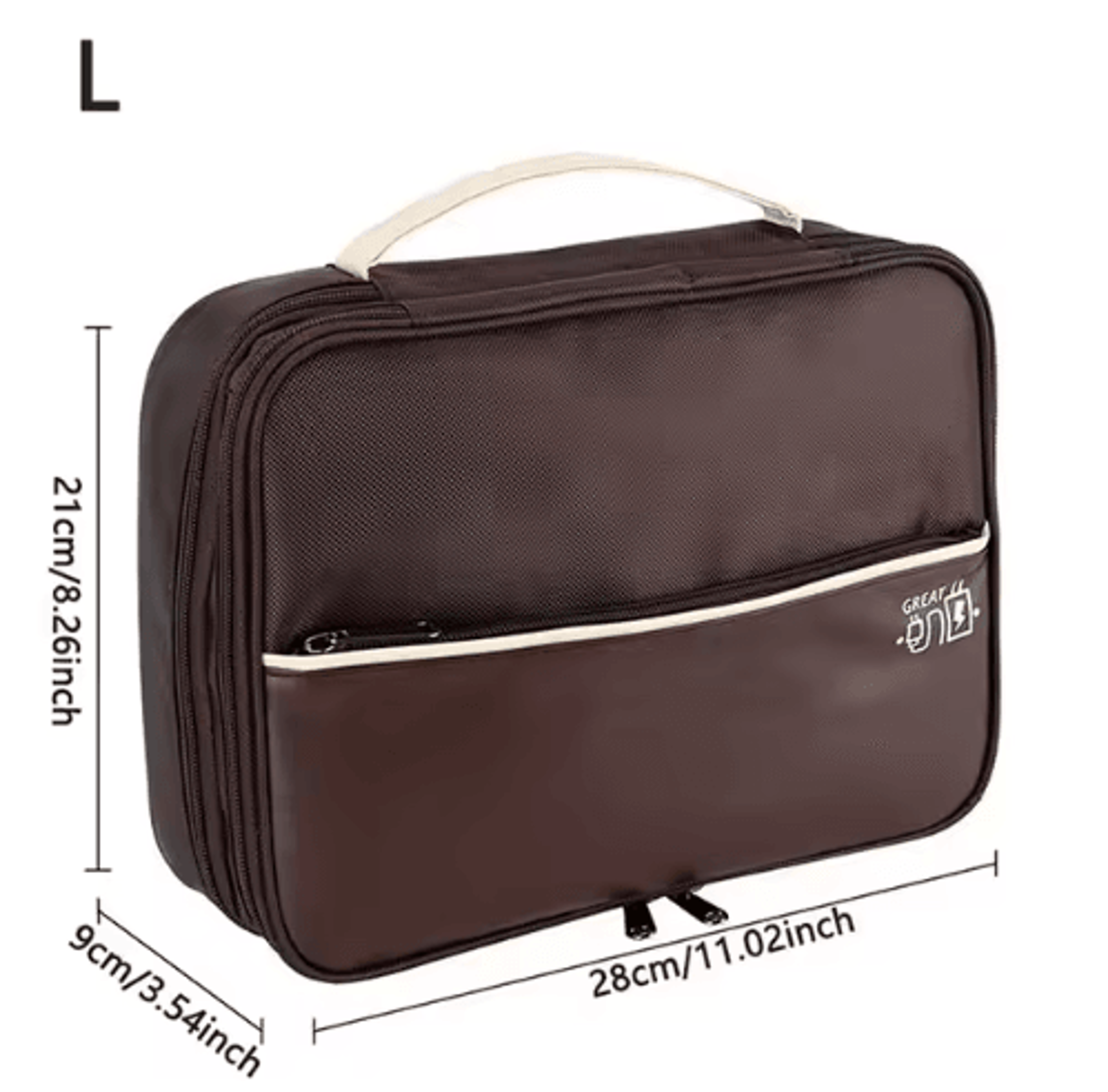 Waterproof Travel Cable  Electronics Organizer Case 11