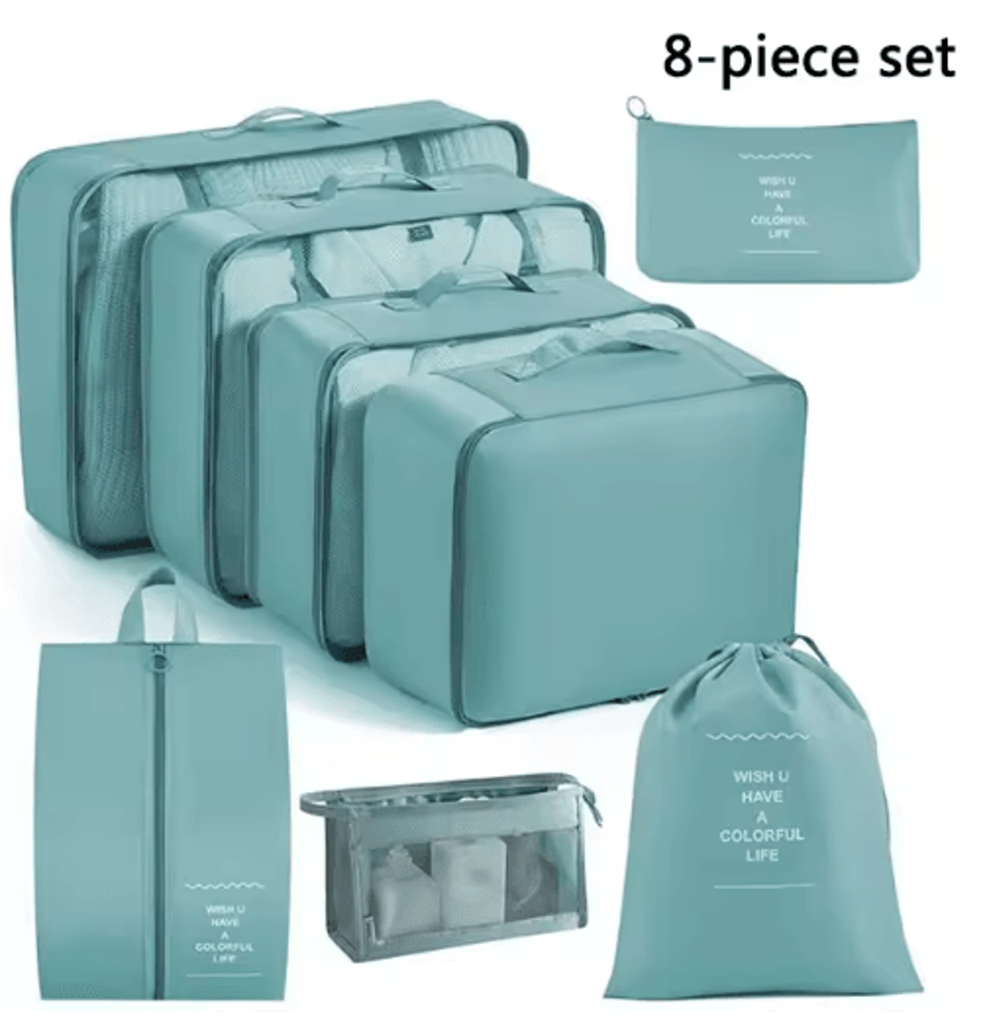 MultiPurpose Travel Packing  Storage Bag Set 2