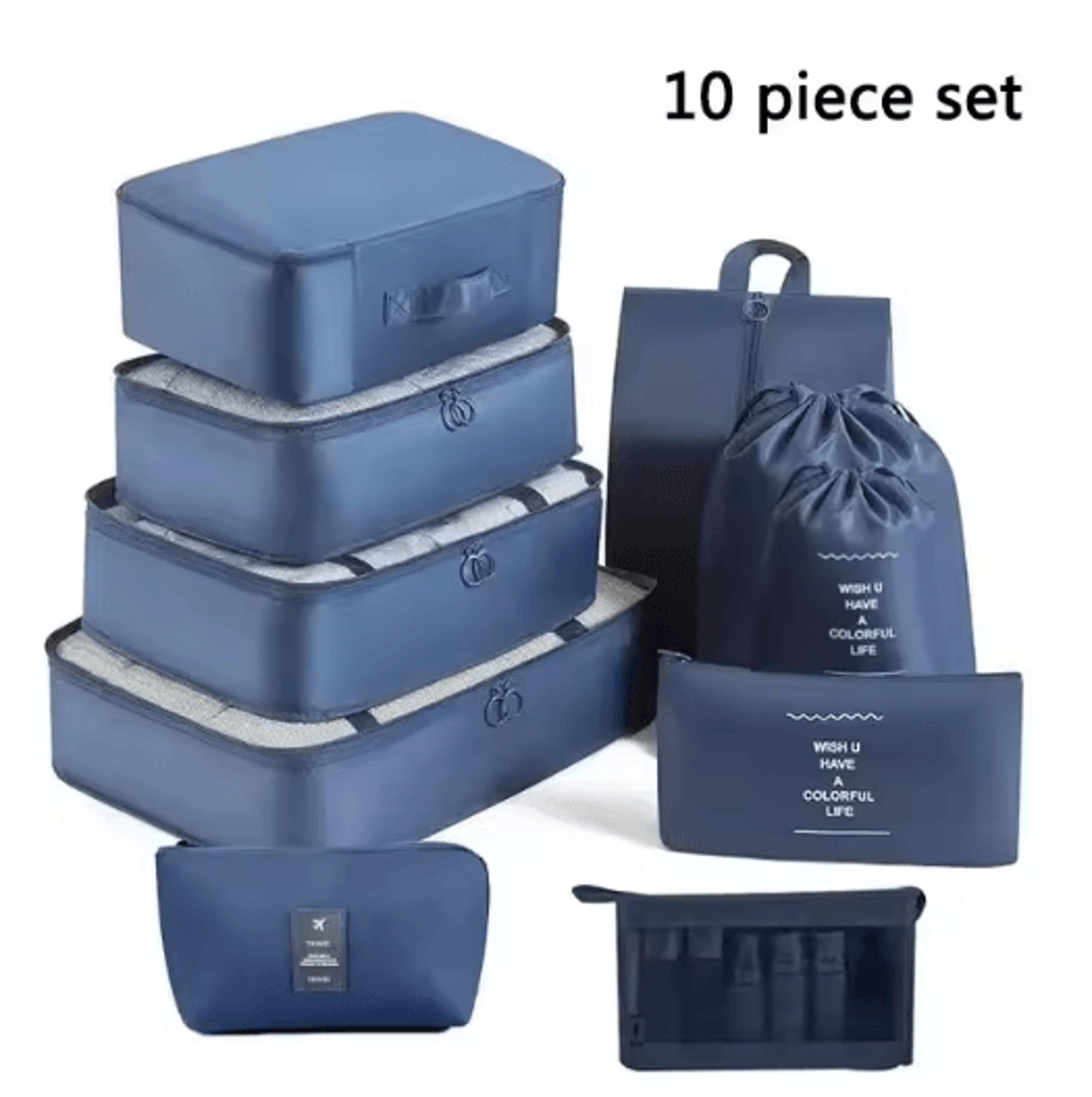 MultiPurpose Travel Packing  Storage Bag Set 7