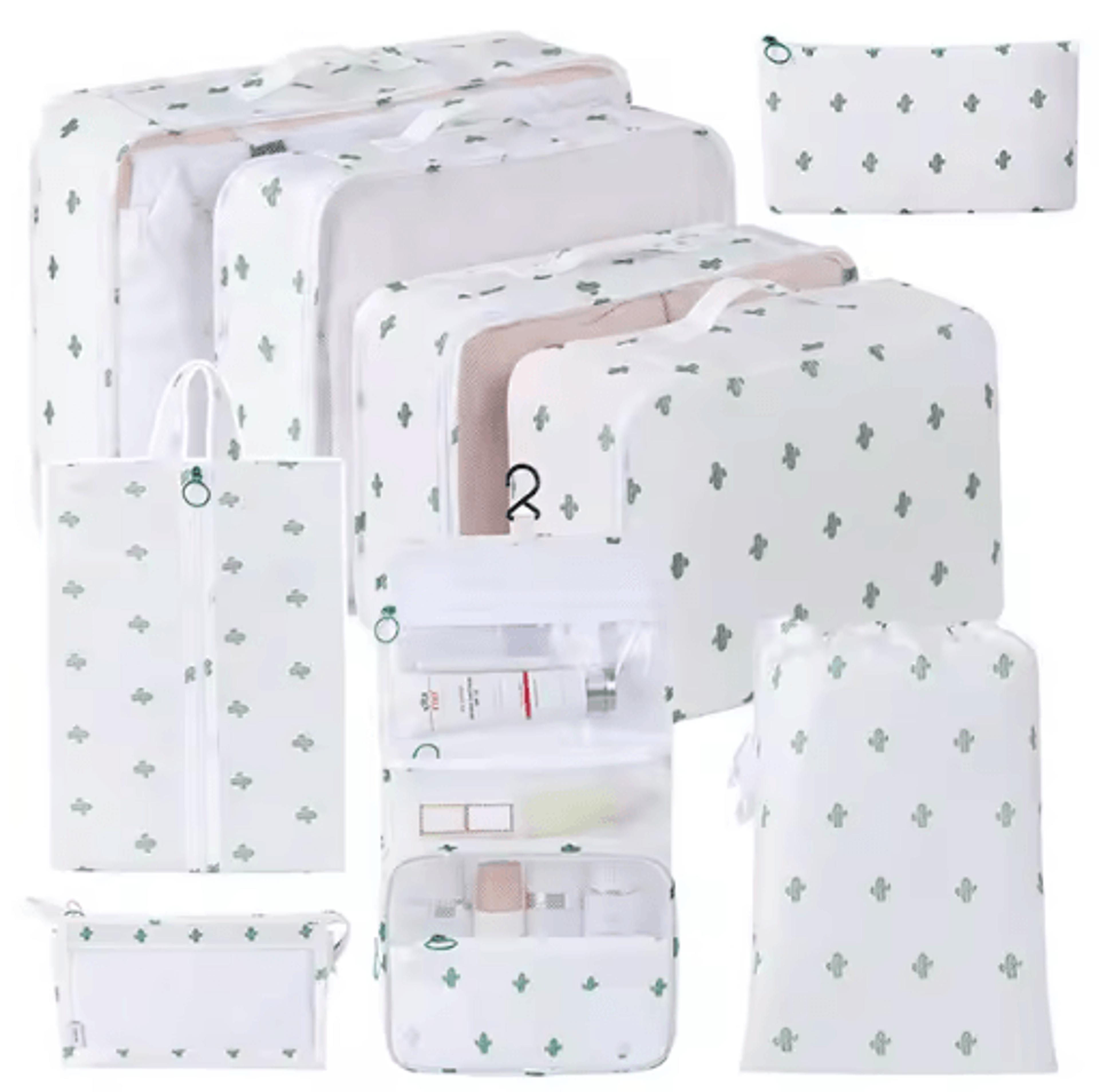 891011PCS Foldable Travel Packing Cubes Set 3