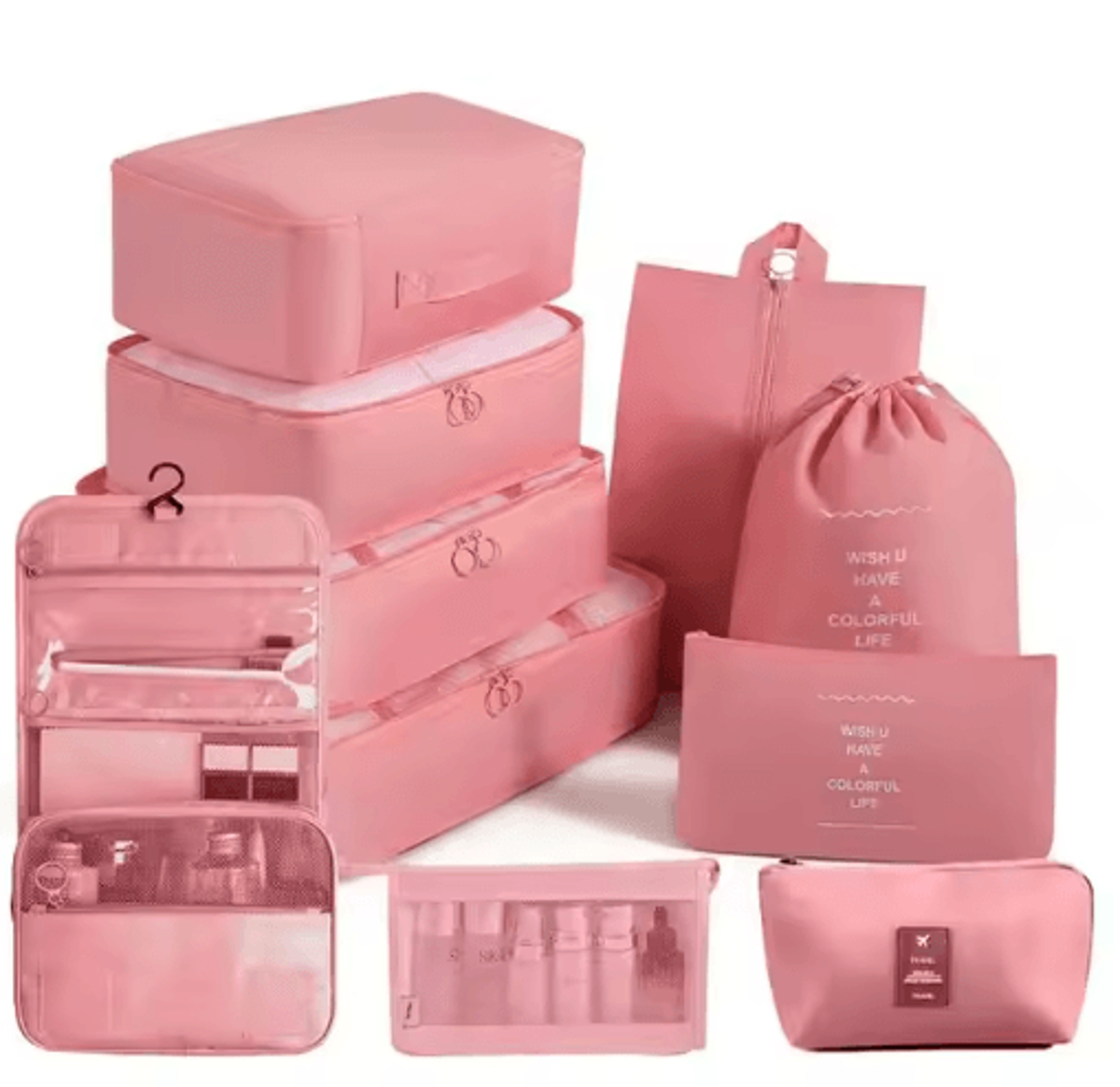891011PCS Foldable Travel Packing Cubes Set 7