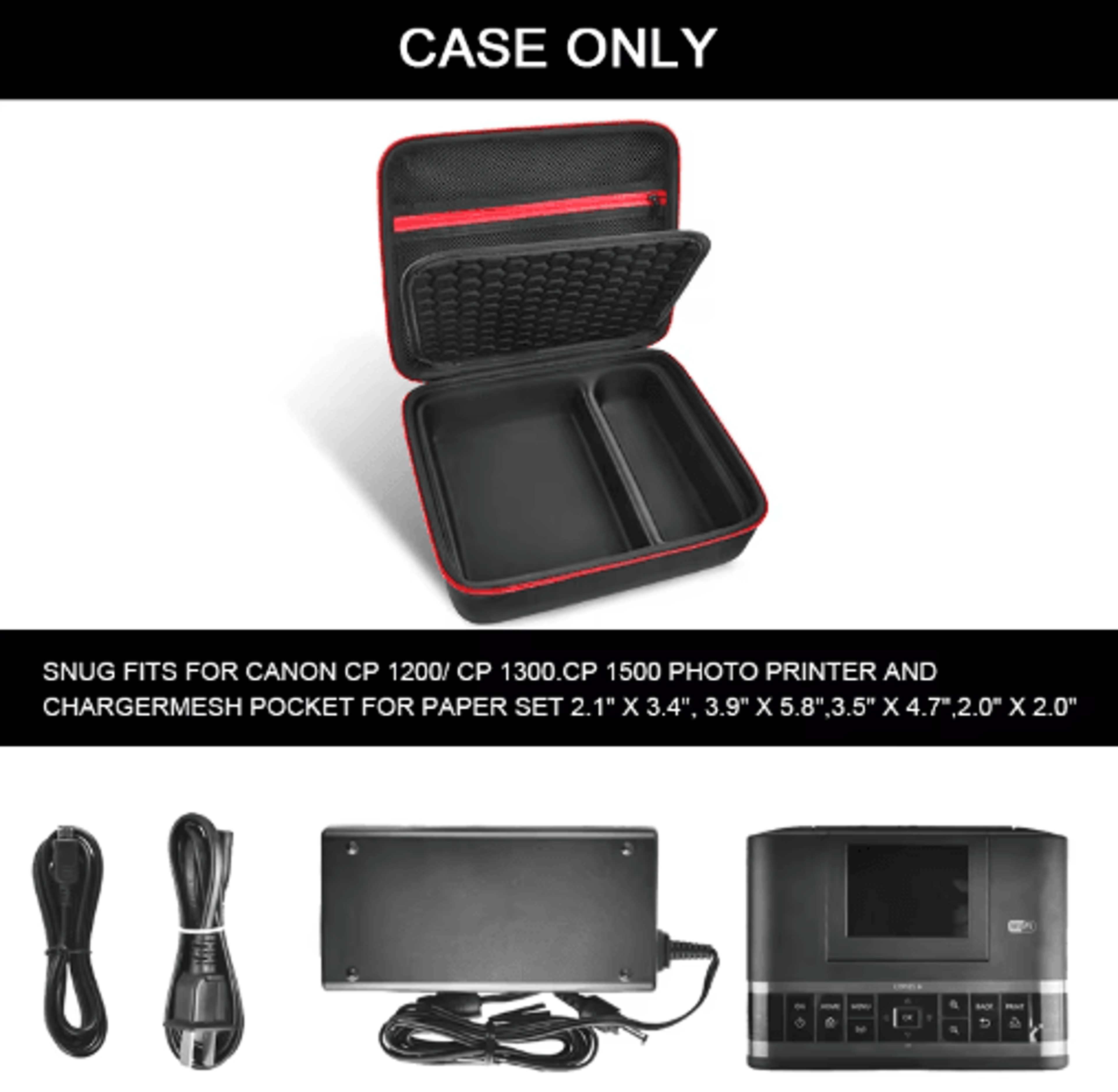 Protective Organizer Case For Canon SELPHY Photo Printer 6