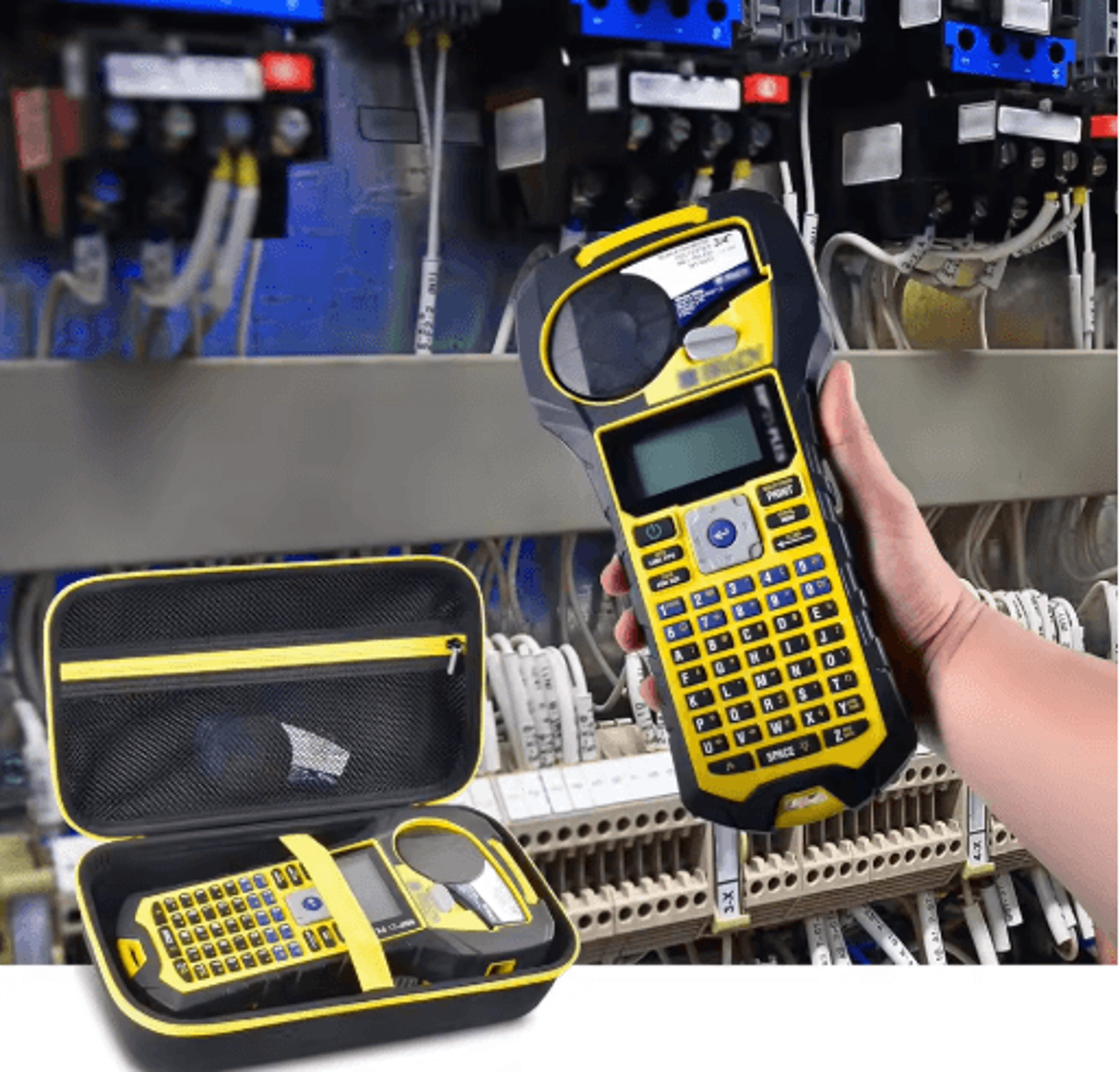 Hard EVA Carrying Case For Brady M210 Label Printers 2
