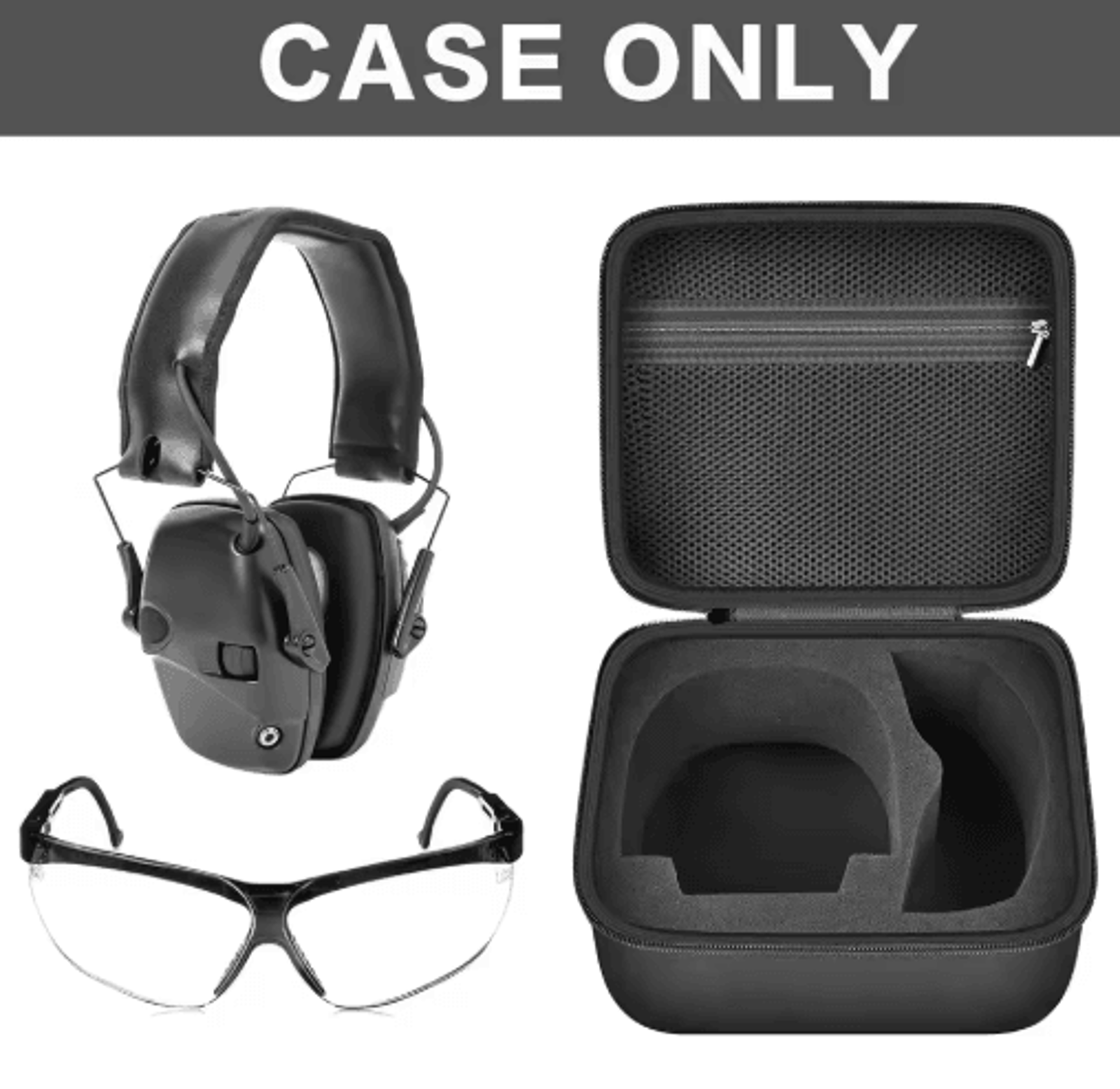 Protective Storage Case For Walkers Razor Slim  Howard Leight Earmuffs 5