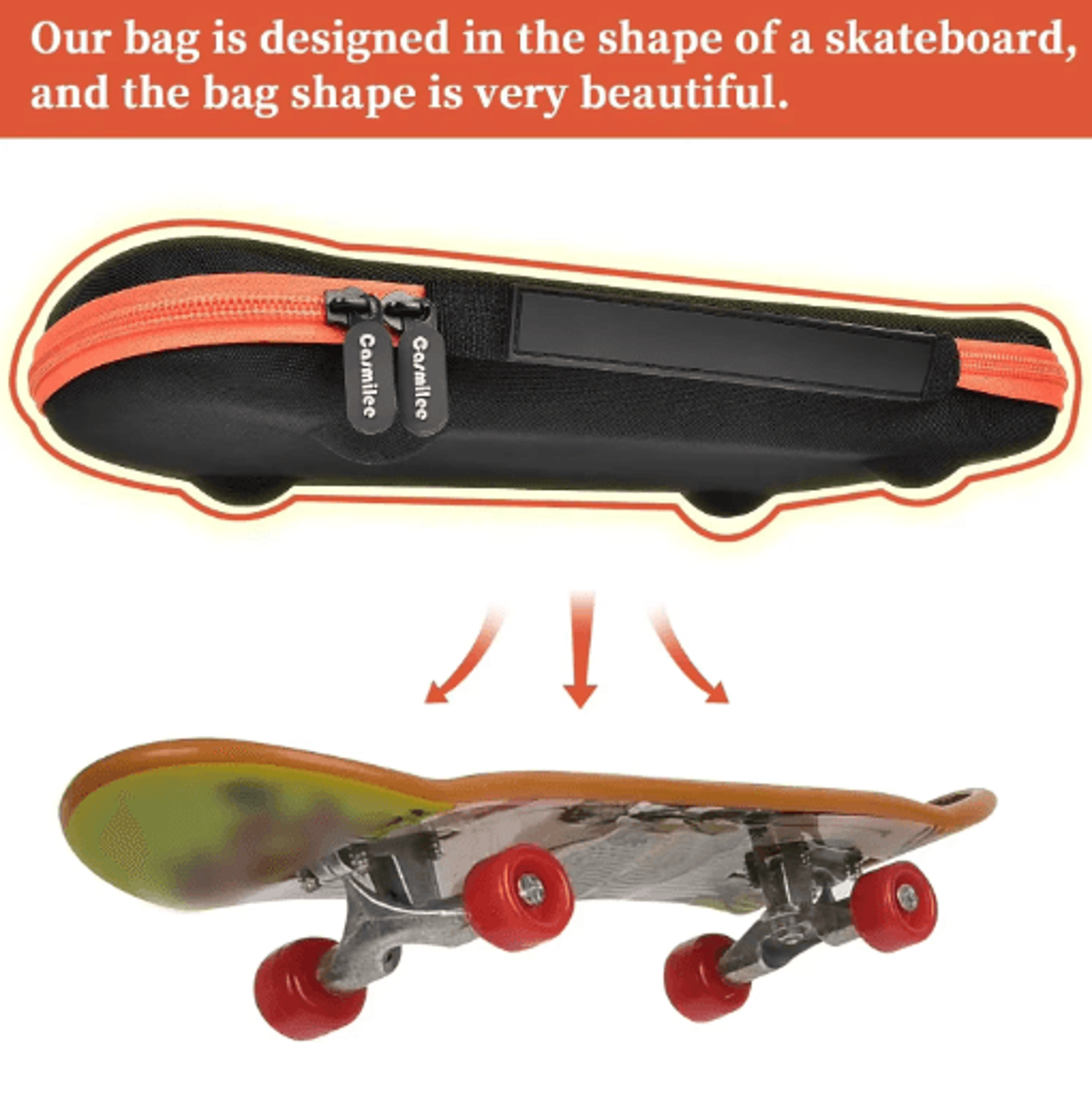 Finger Skateboard Storage Case For TECH Deck Collections 5