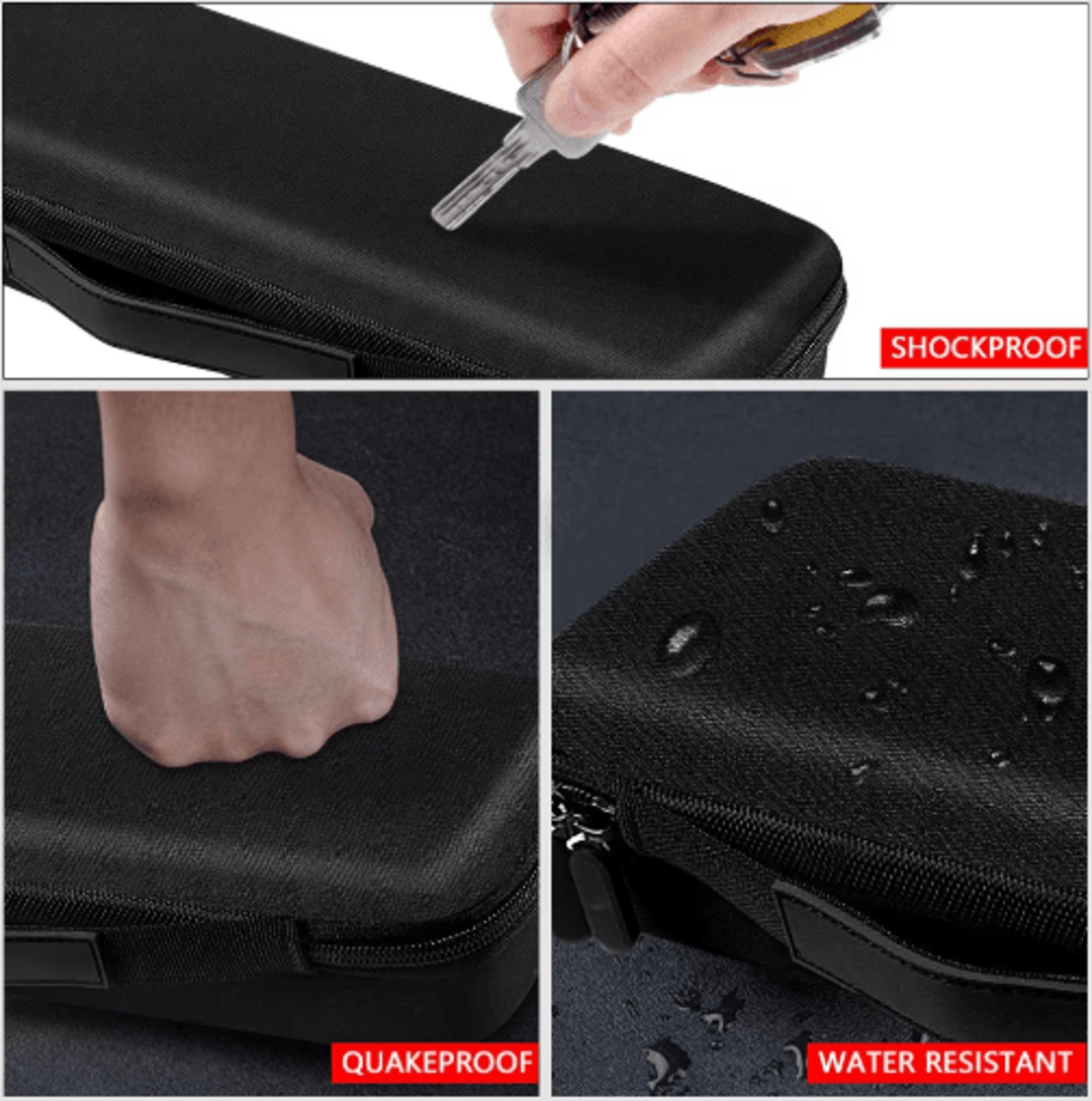 Hard Travel Grooming Clipper Blade Organizer Case 5