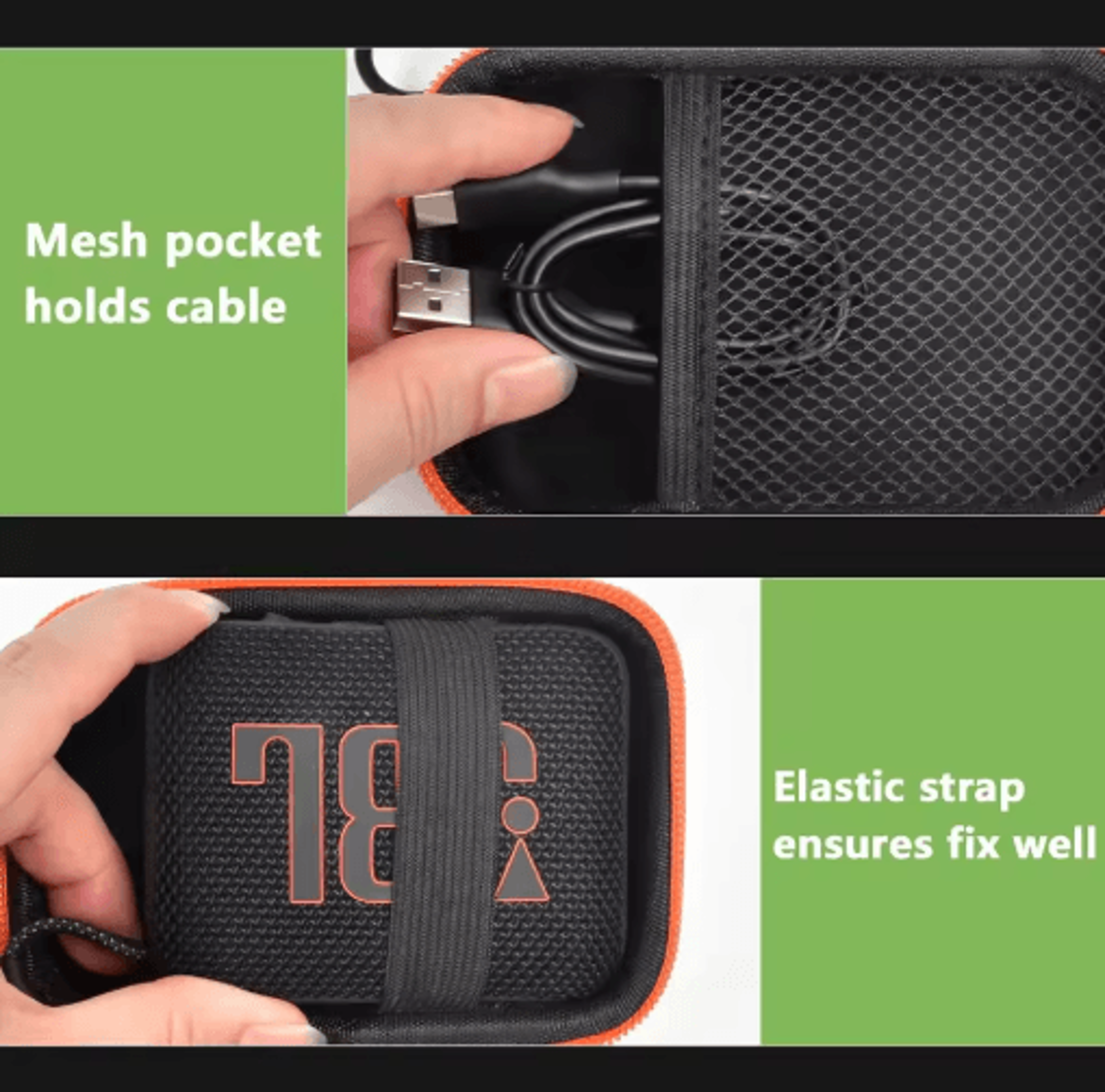 Protective Carrying Case For JBL Go 4 Go 3  Go 2 Speakers 7